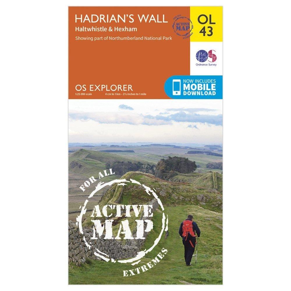 Explorer Active OL43 Hadrian's Wall Map With Digital Version - Image 5
