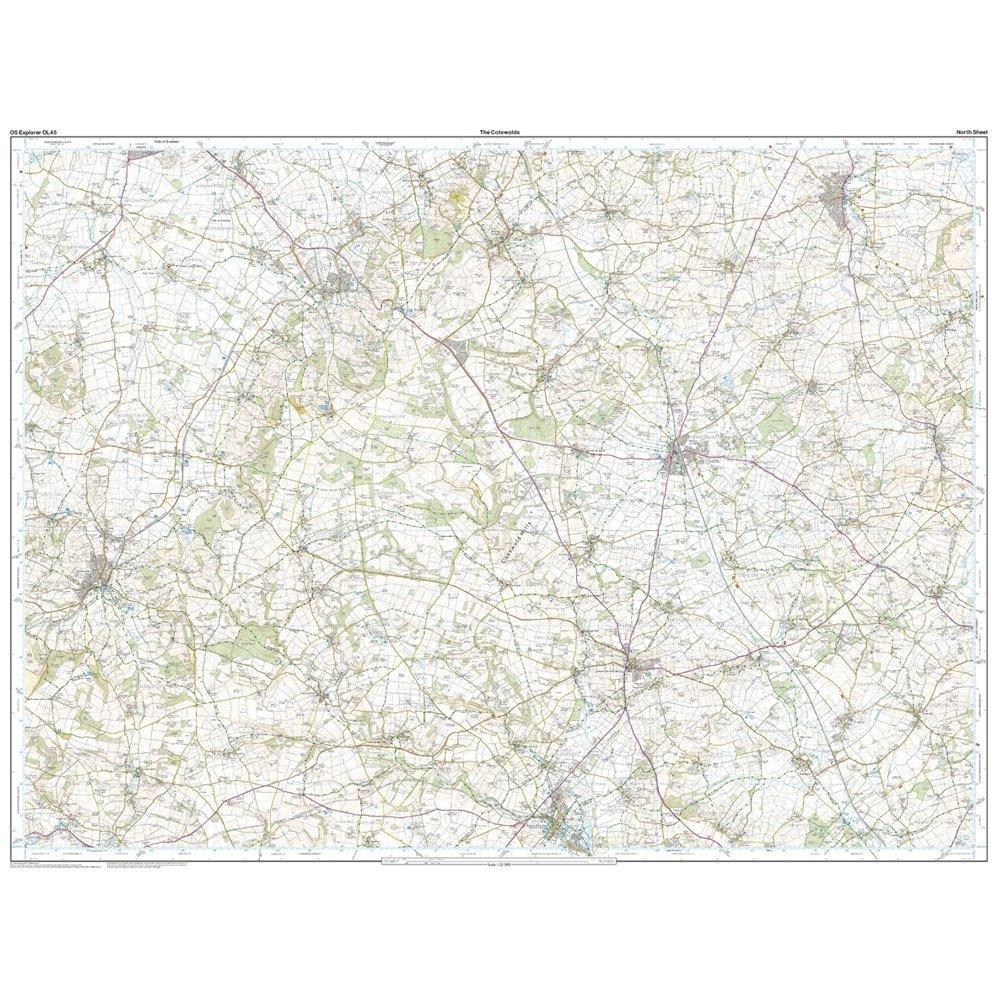 Explorer Active OL45 The Cotswolds Map With Digital Version - Image 3