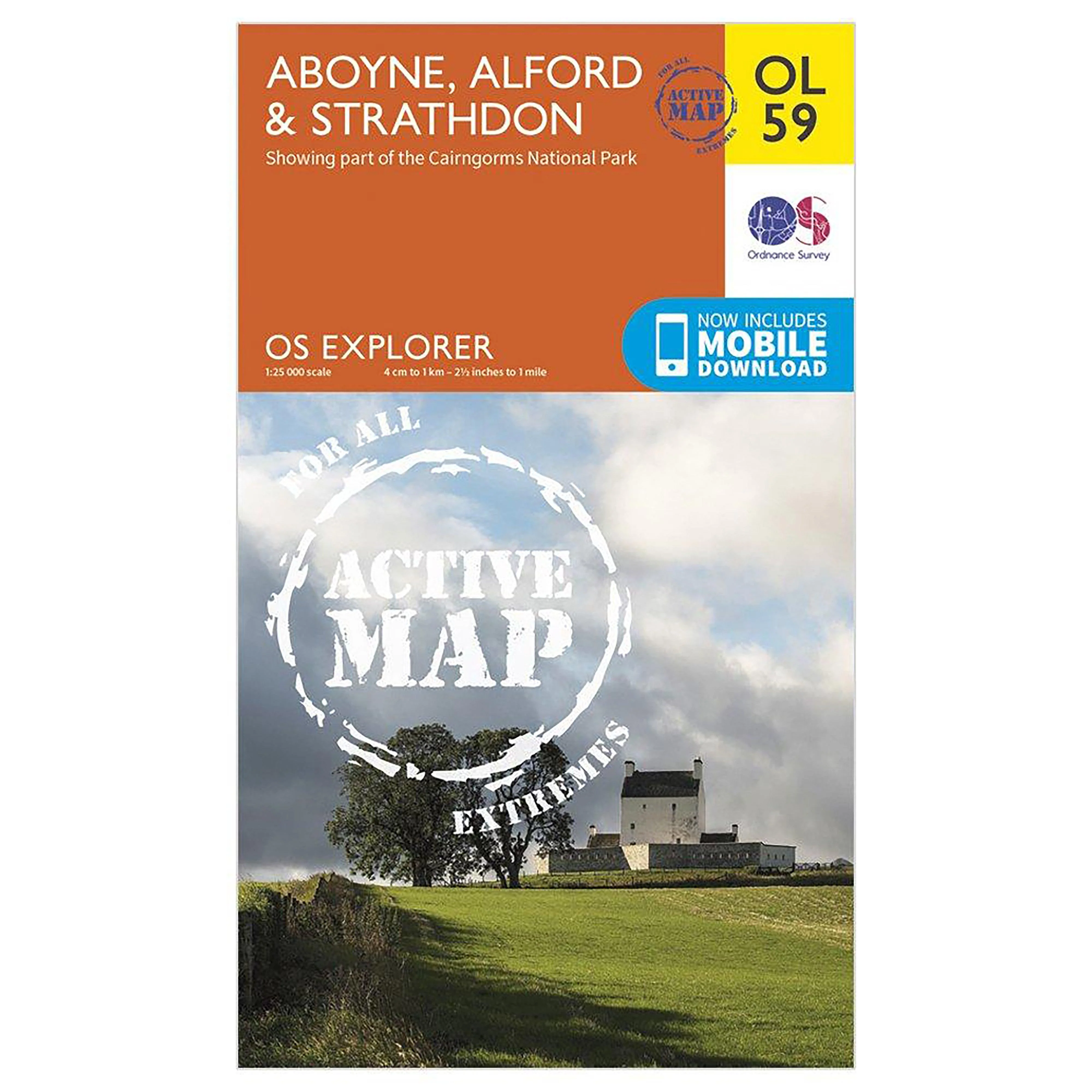 Explorer Active OL59 Aboyne, Alford & Strathdon Map With Digital Version - Image 10