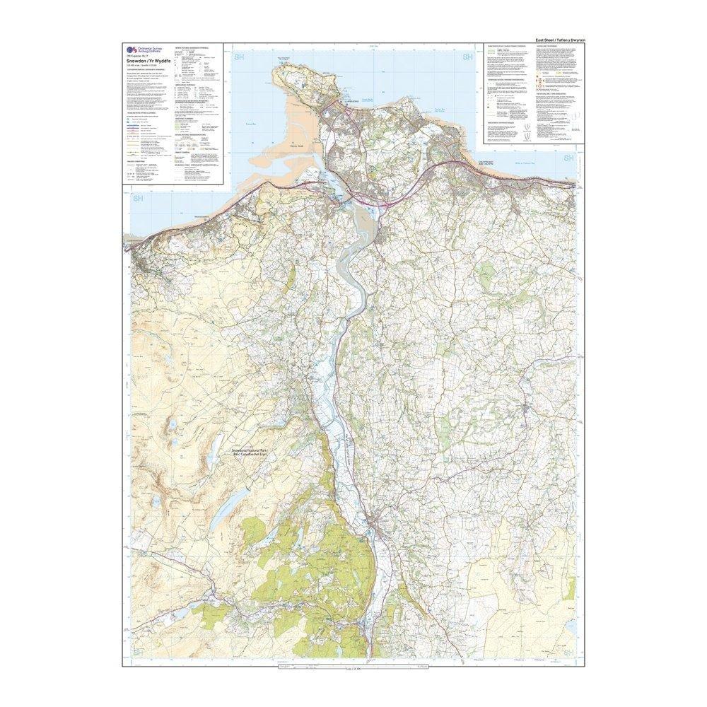 Explorer OL17 Snowdon & Conwy Valley Map With Digital Version - Image 3