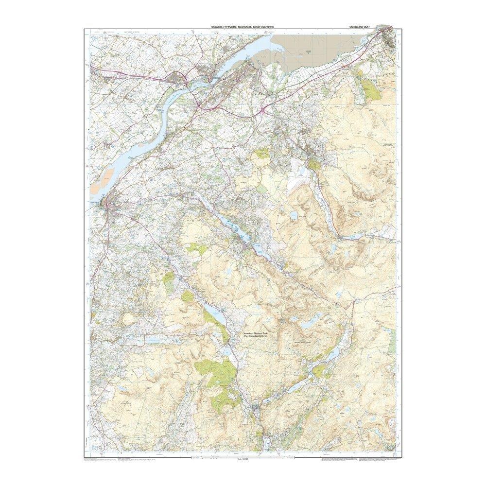 Explorer OL17 Snowdon & Conwy Valley Map With Digital Version - Image 4