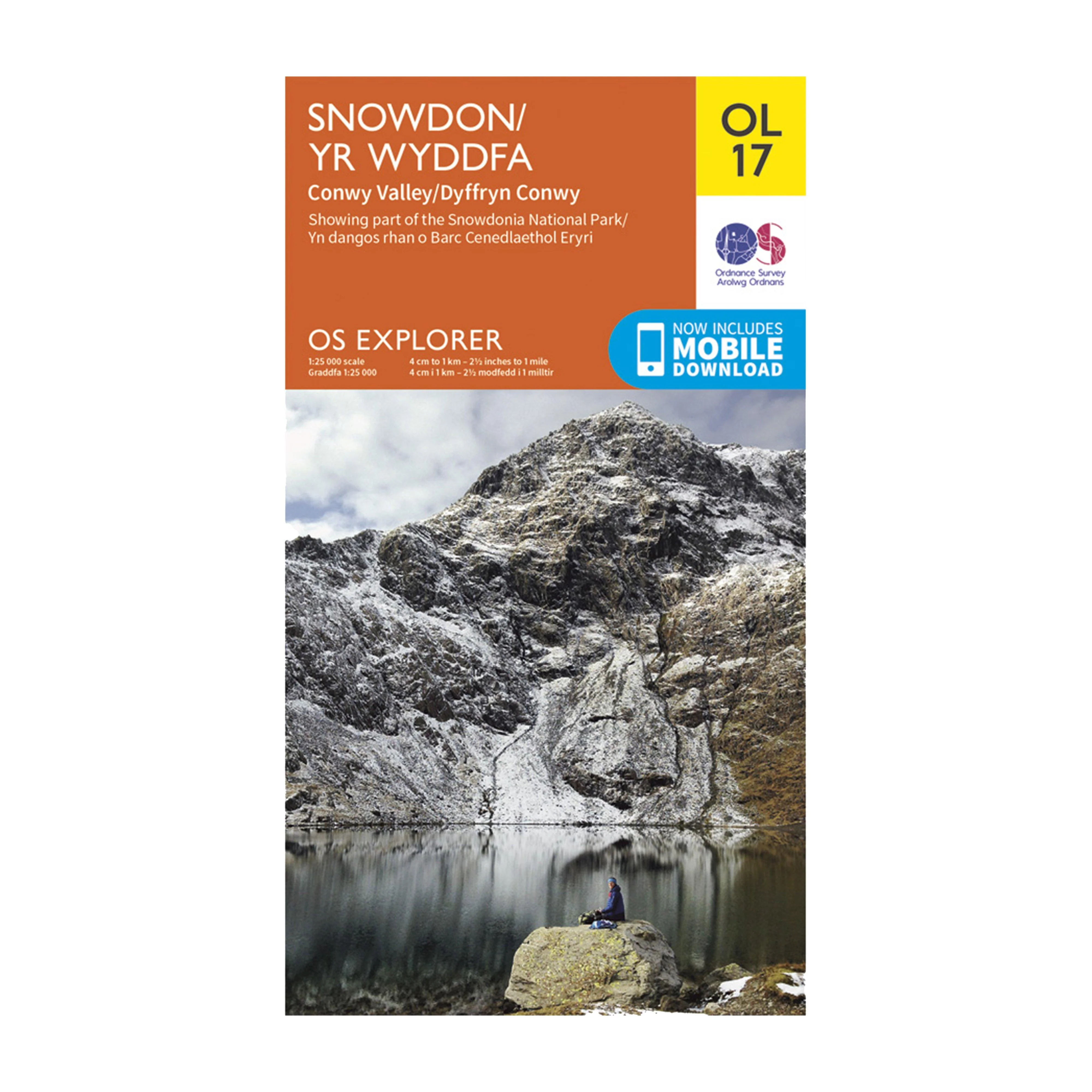 Explorer OL17 Snowdon & Conwy Valley Map With Digital Version - Image 5