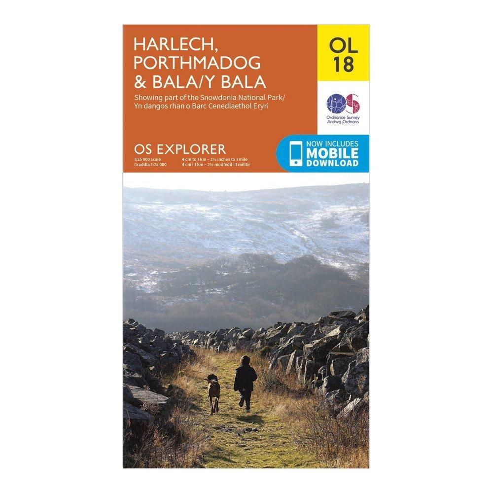 Explorer OL18 Harlech, Porthmadog & Bala Map With Digital Version - Image 6