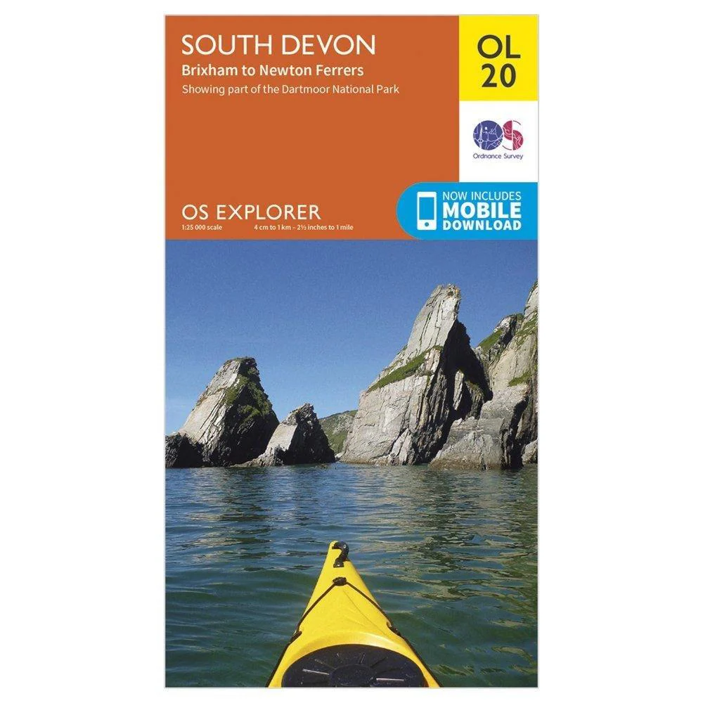 Explorer OL20 South Devon Map With Digital Version - Image 5