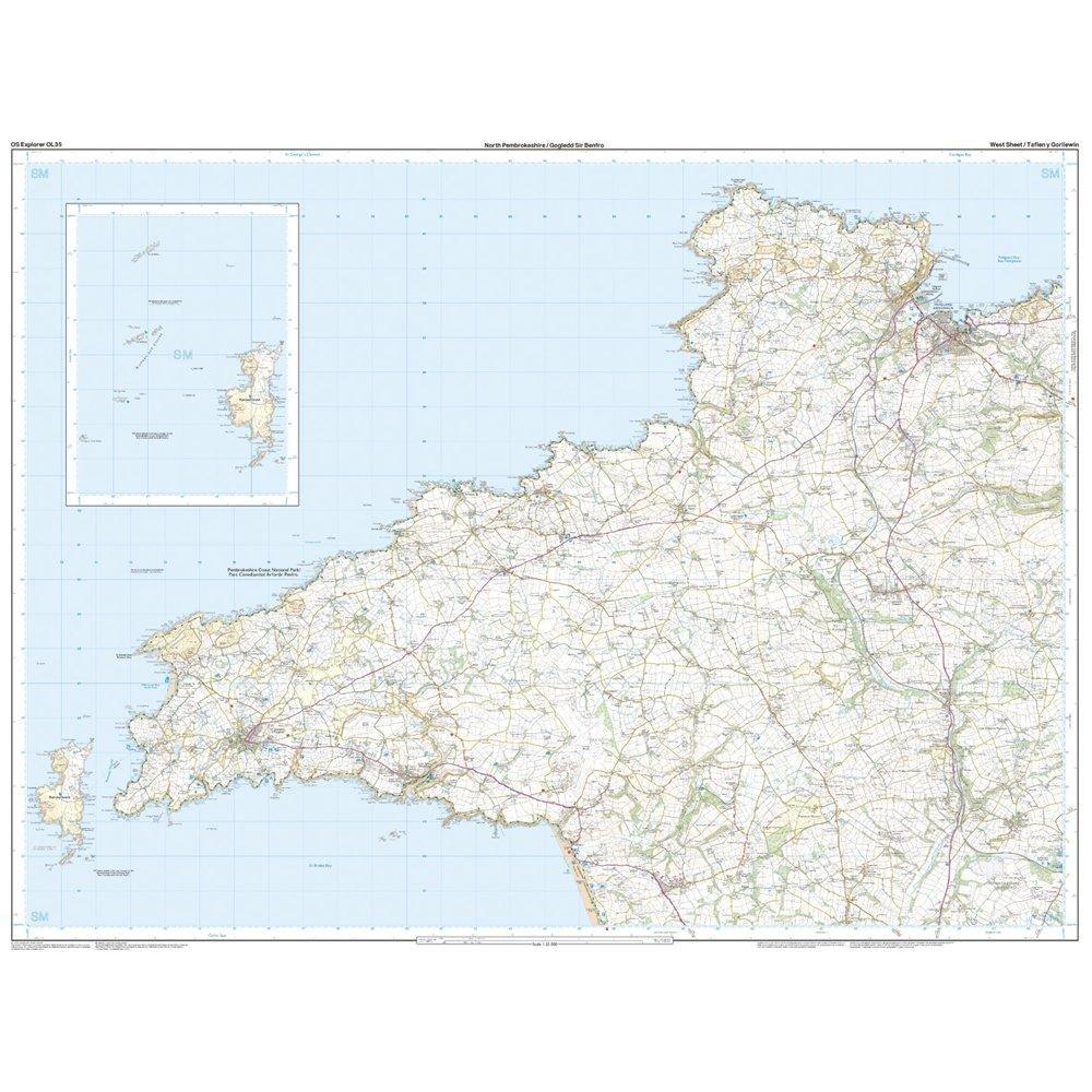 Explorer OL35 North Pembrokeshire Map With Digital Version - Image 4