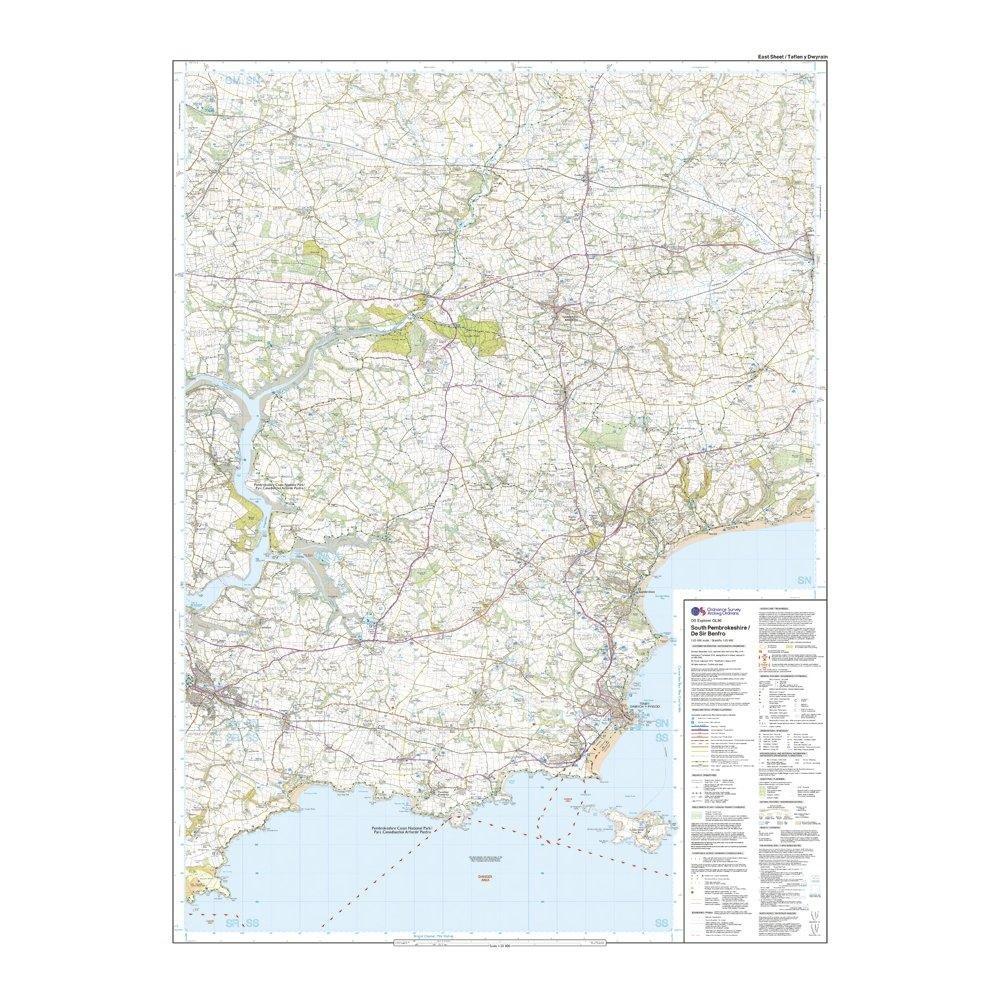 Explorer OL36 South Pembrokeshire Map With Digital Version - Image 3