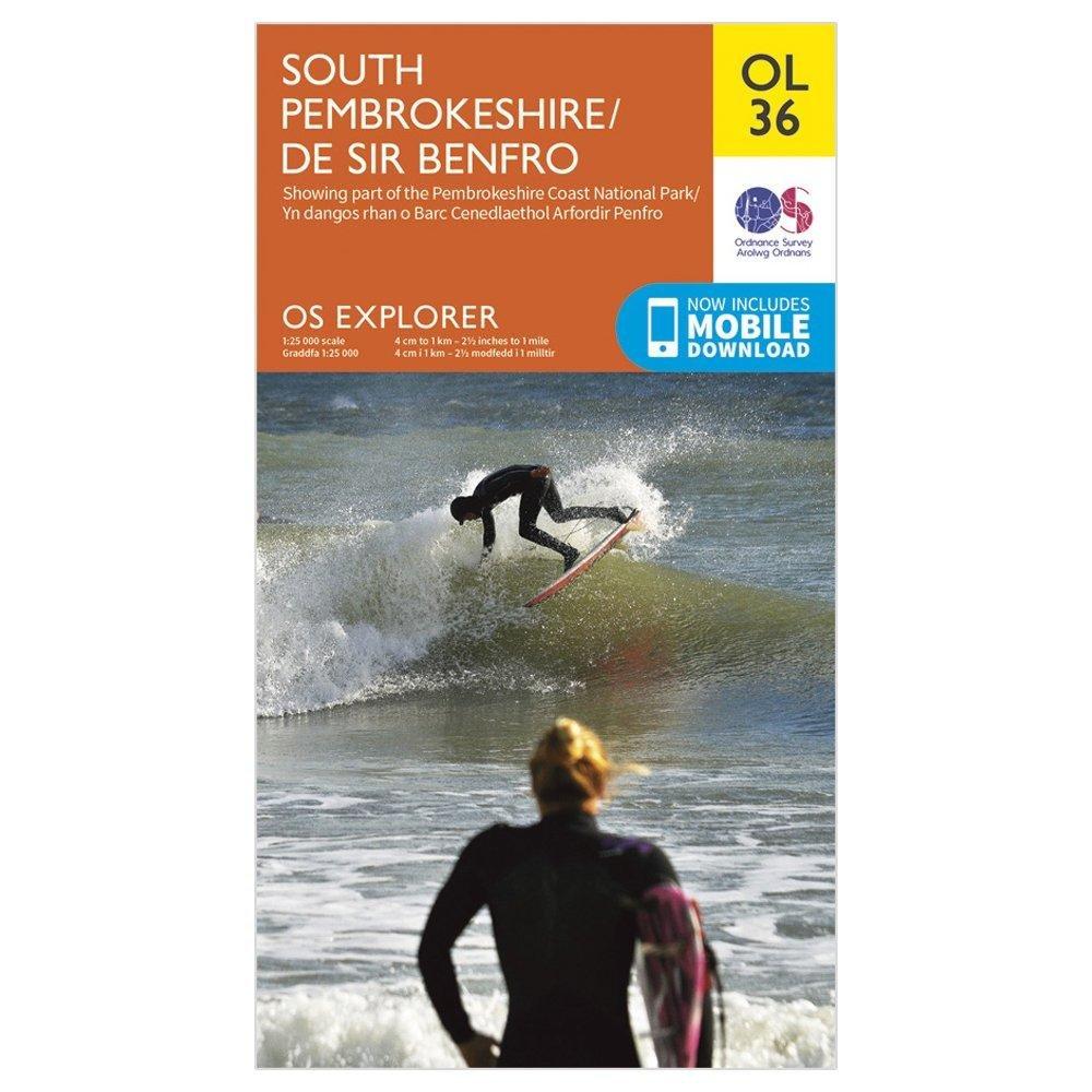 Explorer OL36 South Pembrokeshire Map With Digital Version - Image 5