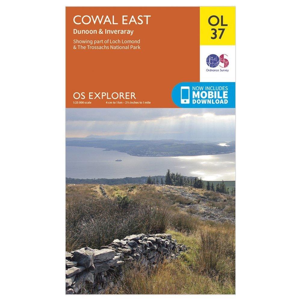 Explorer OL37 Cowal East Dunoon & Inveraray Map With Digital Version - Image 5