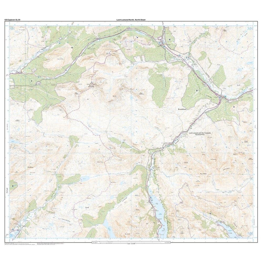 Explorer OL39 Loch Lomond North Map With Digital Version - Image 13