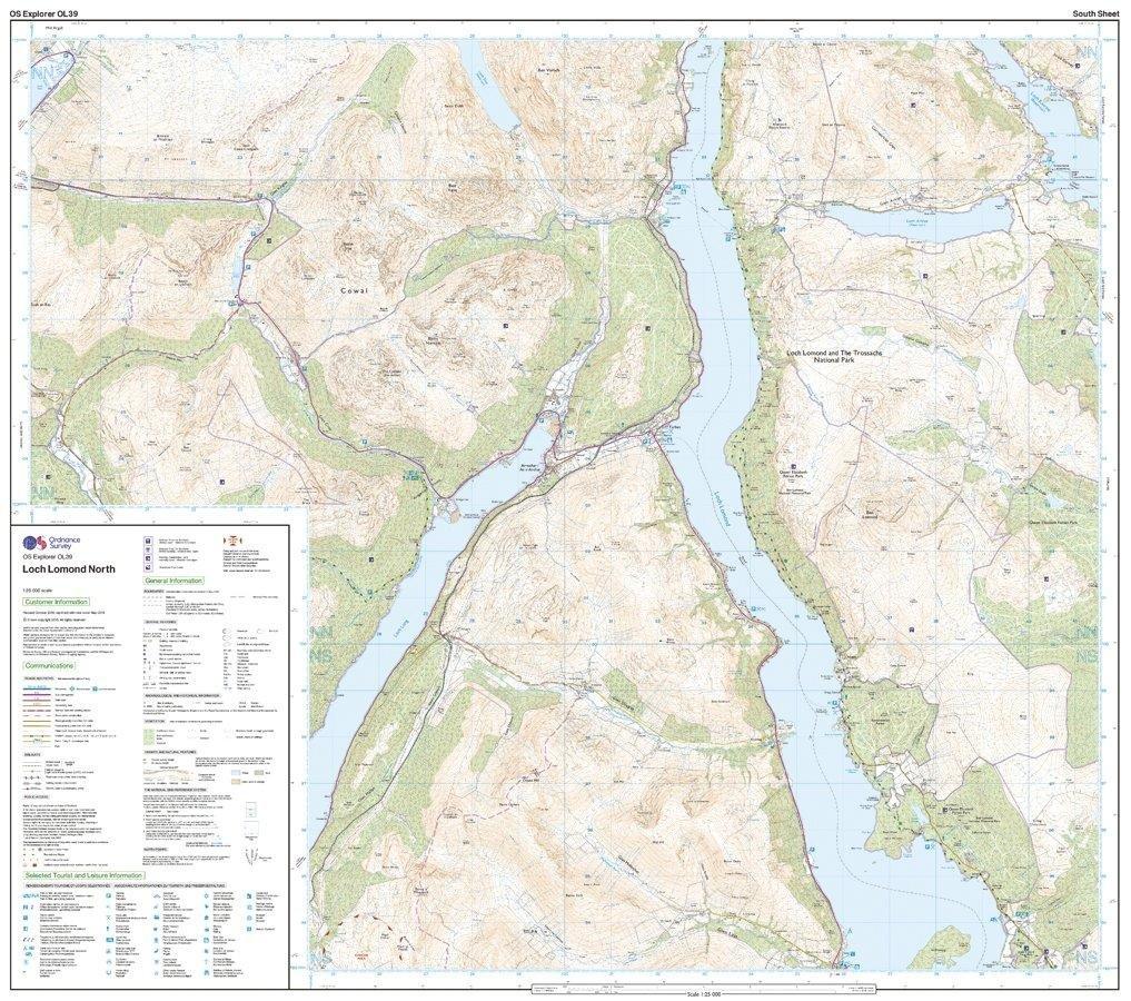 Explorer OL39 Loch Lomond North Map With Digital Version - Image 9