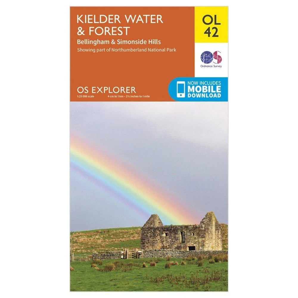 Explorer OL42 Kielder Water & Forest Map With Digital Version - Image 5