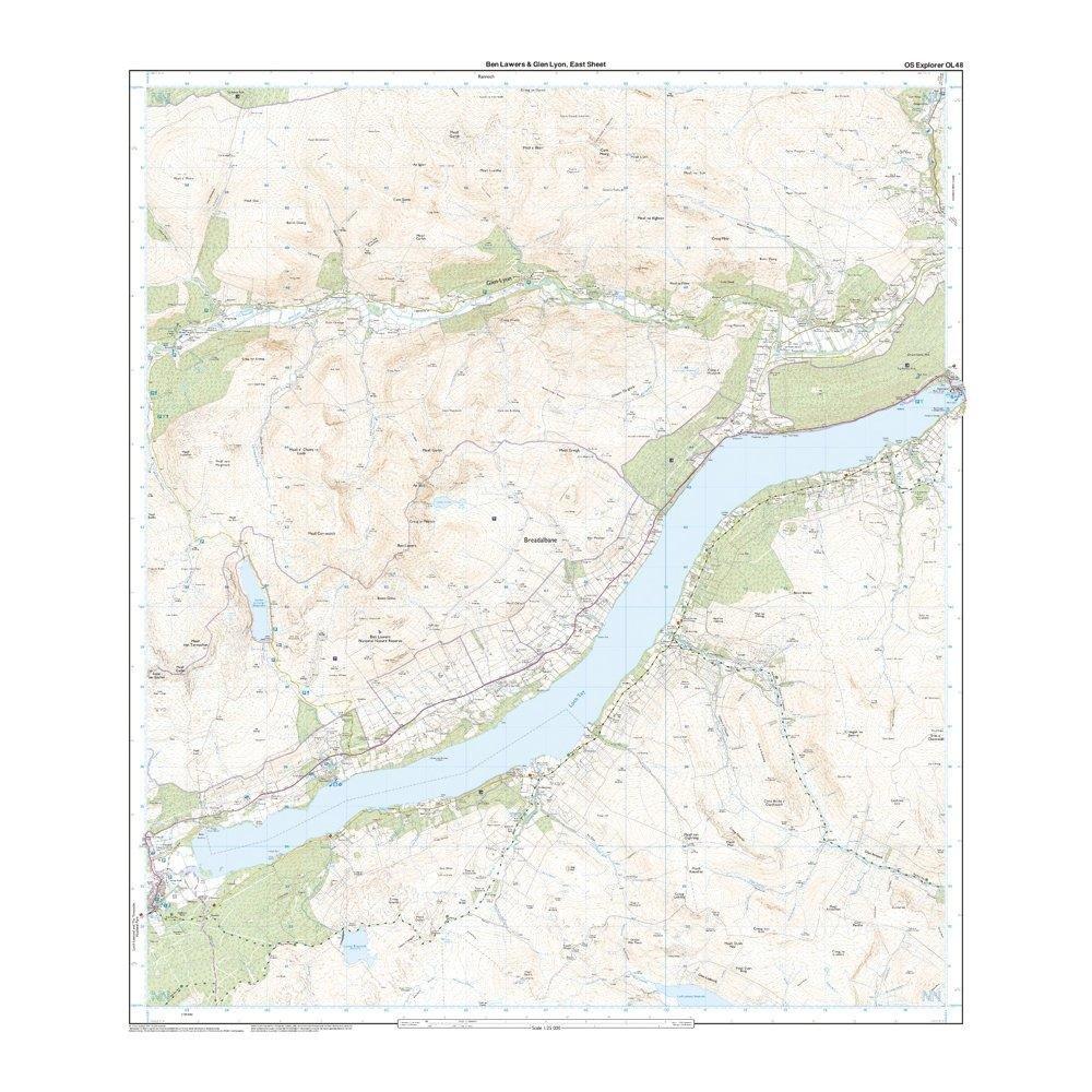 Explorer OL48 Ben Lawers & Glen Lyon Map With Digital Version - Image 3
