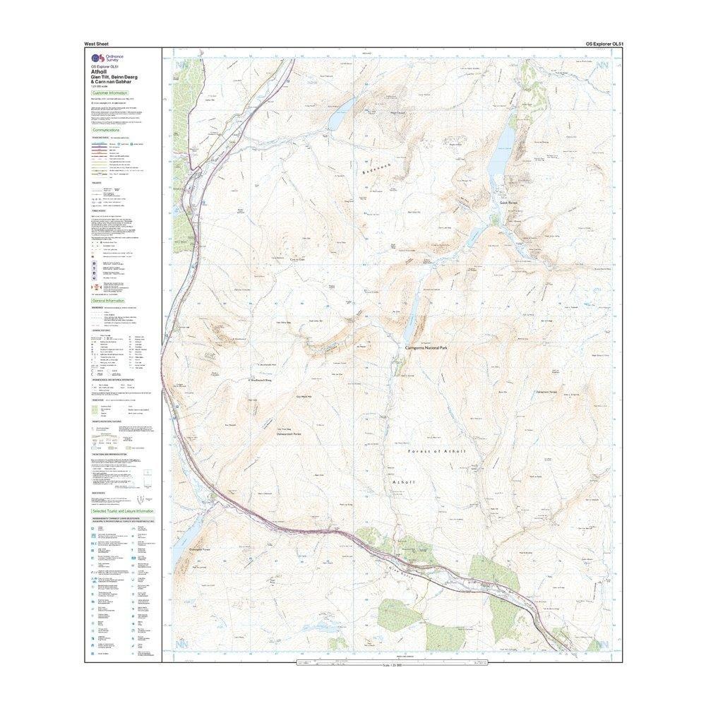 Explorer OL51 Atholl Map With Digital Version - Image 4