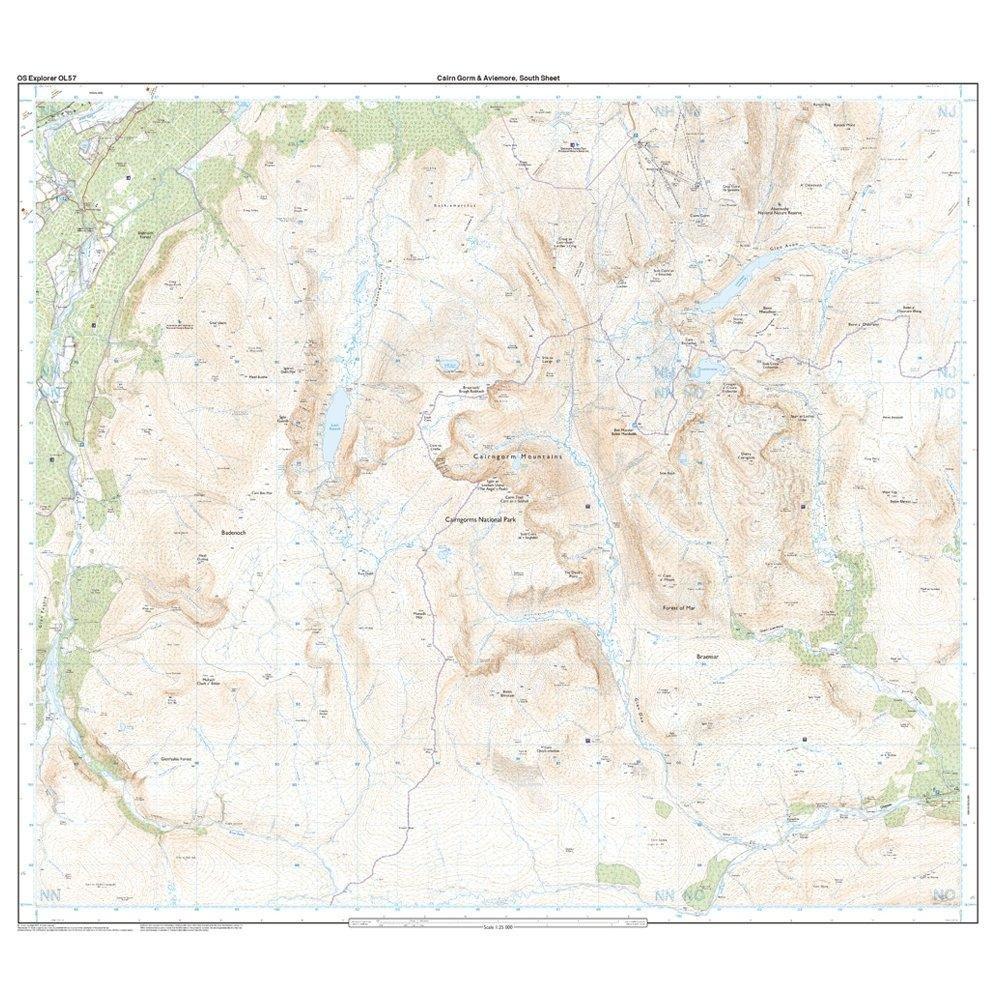 Explorer OL57 Cairn Gorm & Aviemore Map With Digital Version - Image 4