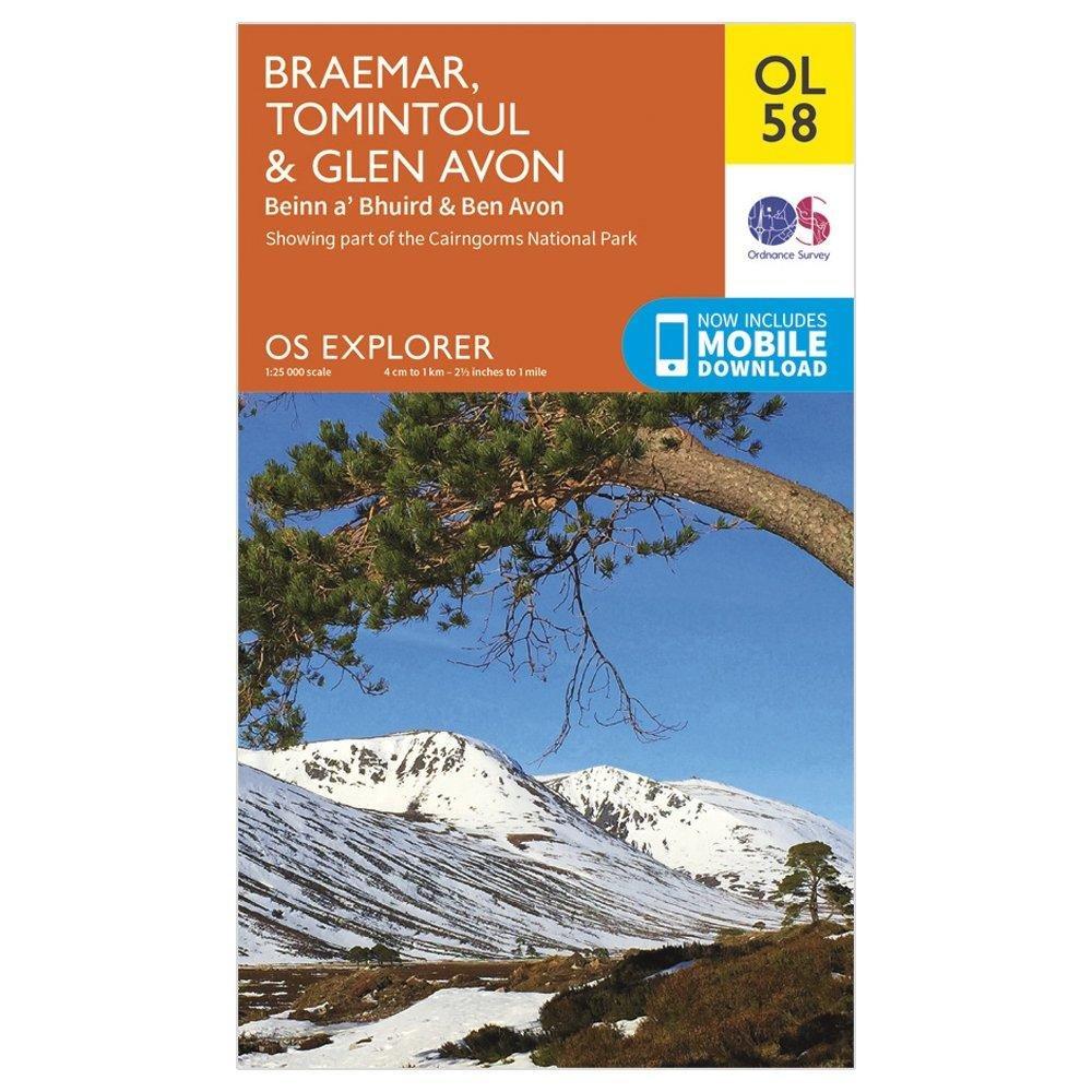 Explorer OL58 Braemar, Tomintoul & Glen Avon Map With Digital Version - Image 5