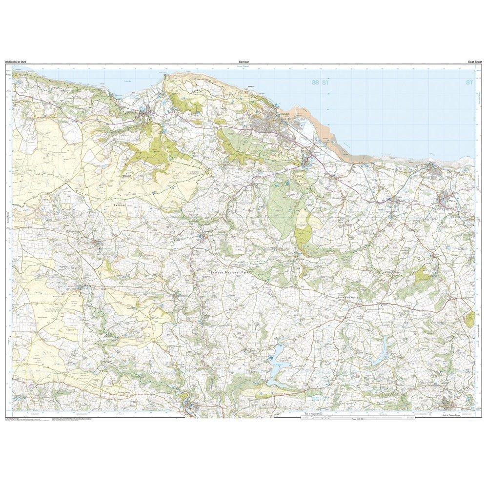 Explorer OL9 Exmoor Map With Digital Version - Image 3
