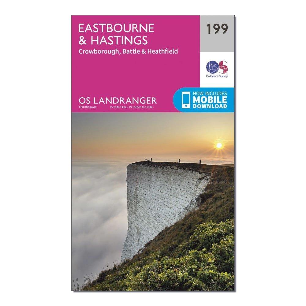 Landranger 199 Eastbourne & Hastings, Battle & Heathfield Map With Digital Version - Image 4