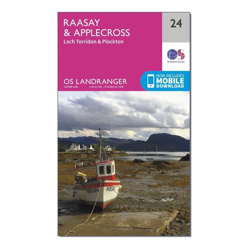 Landranger 24 Raasay & Applecross, Loch Torridon & Plockton Map With Digital Version - Image 4