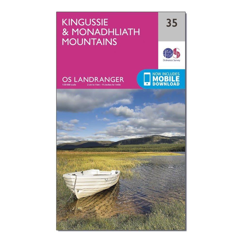 Landranger 35 Kingussie & Monadhliath Mountains Map - Image 4