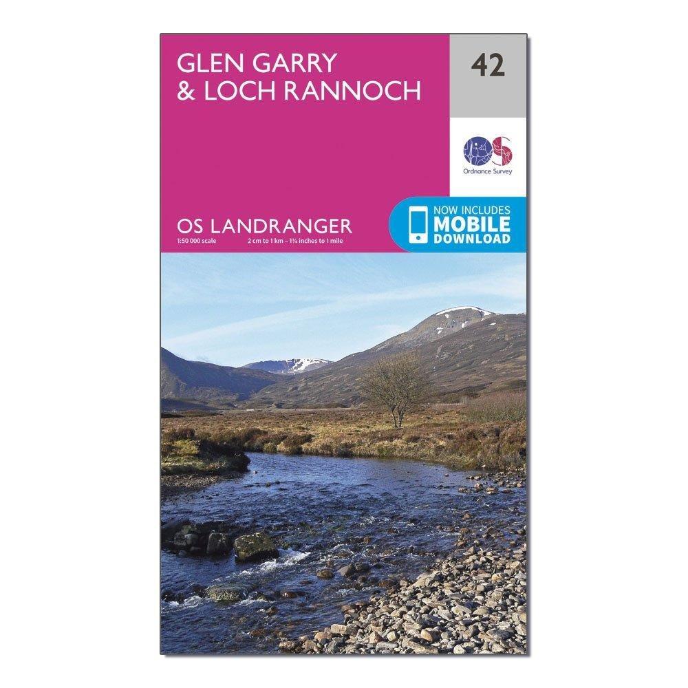 Landranger 42 Glen Garry & Loch Rannoch Map With Digital Version - Image 4