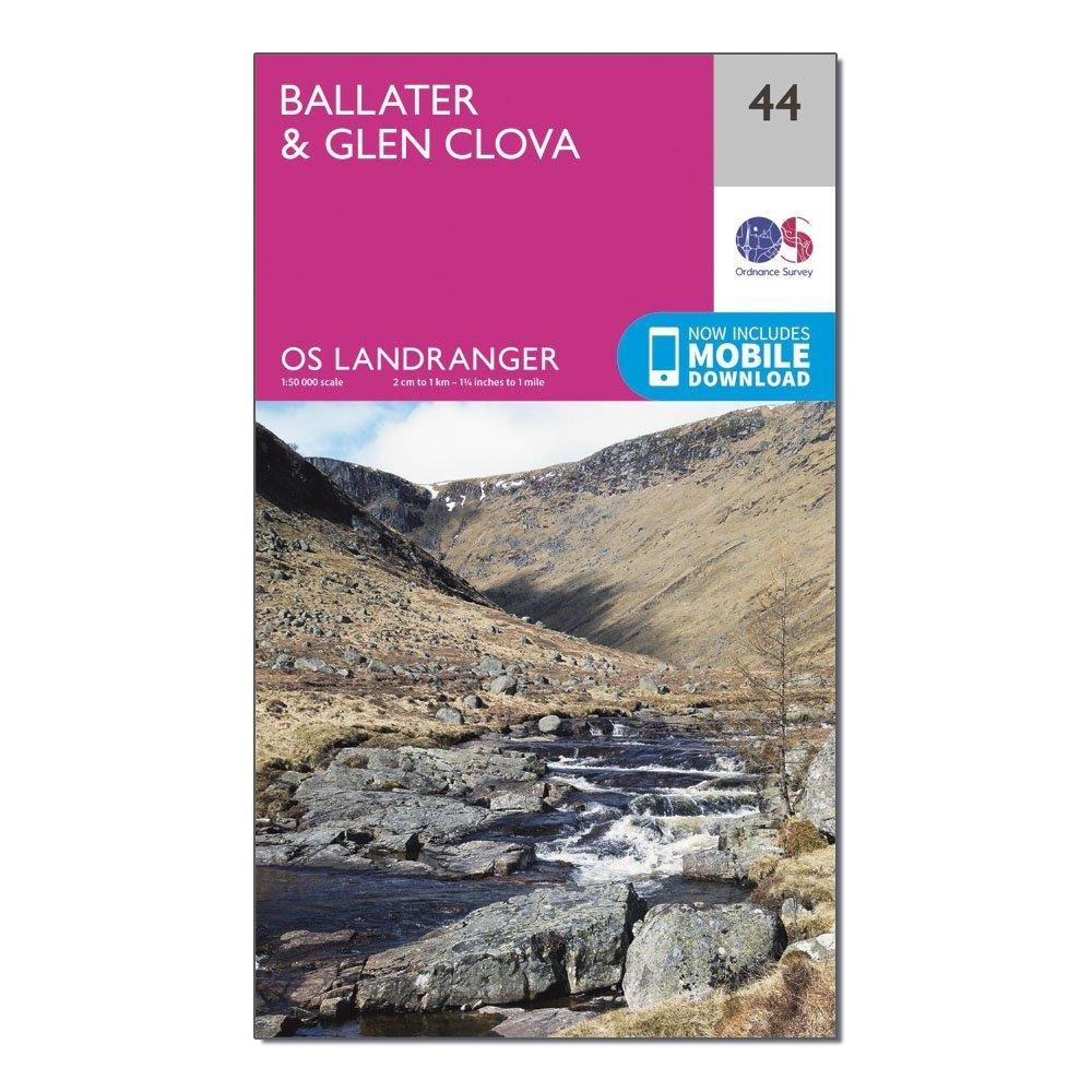 Landranger 44 Ballater, Glen Clova Map With Digital Version - Image 5