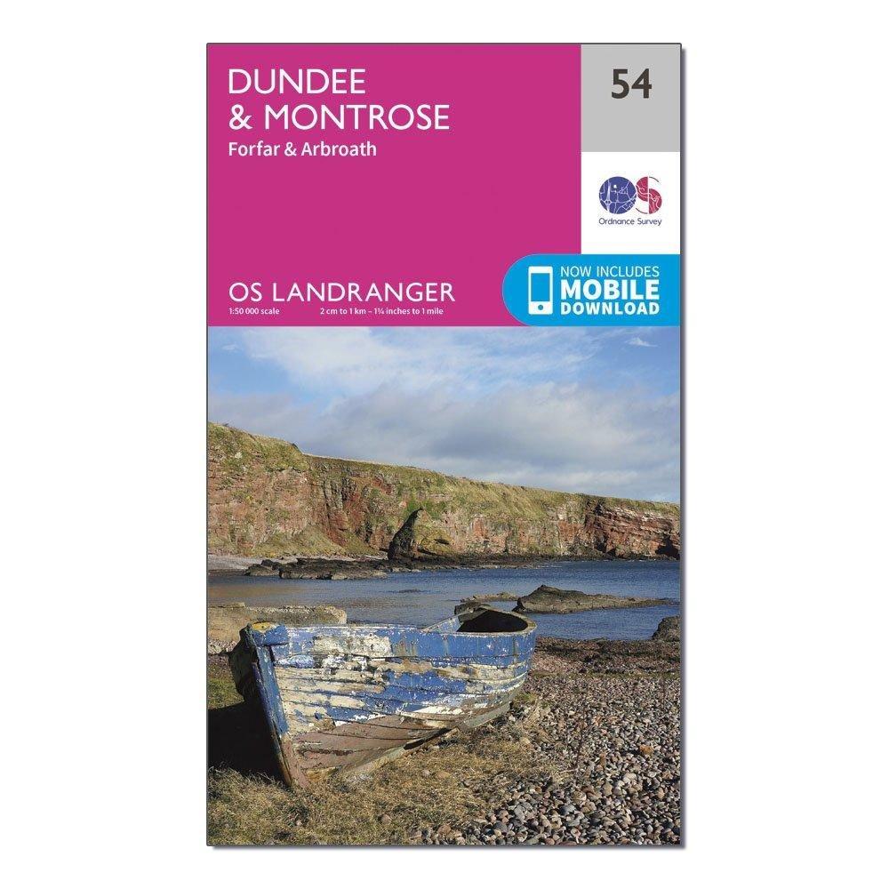 Landranger 54 Dundee & Montrose, Forfar & Arbroath Map With Digital Version - Image 4