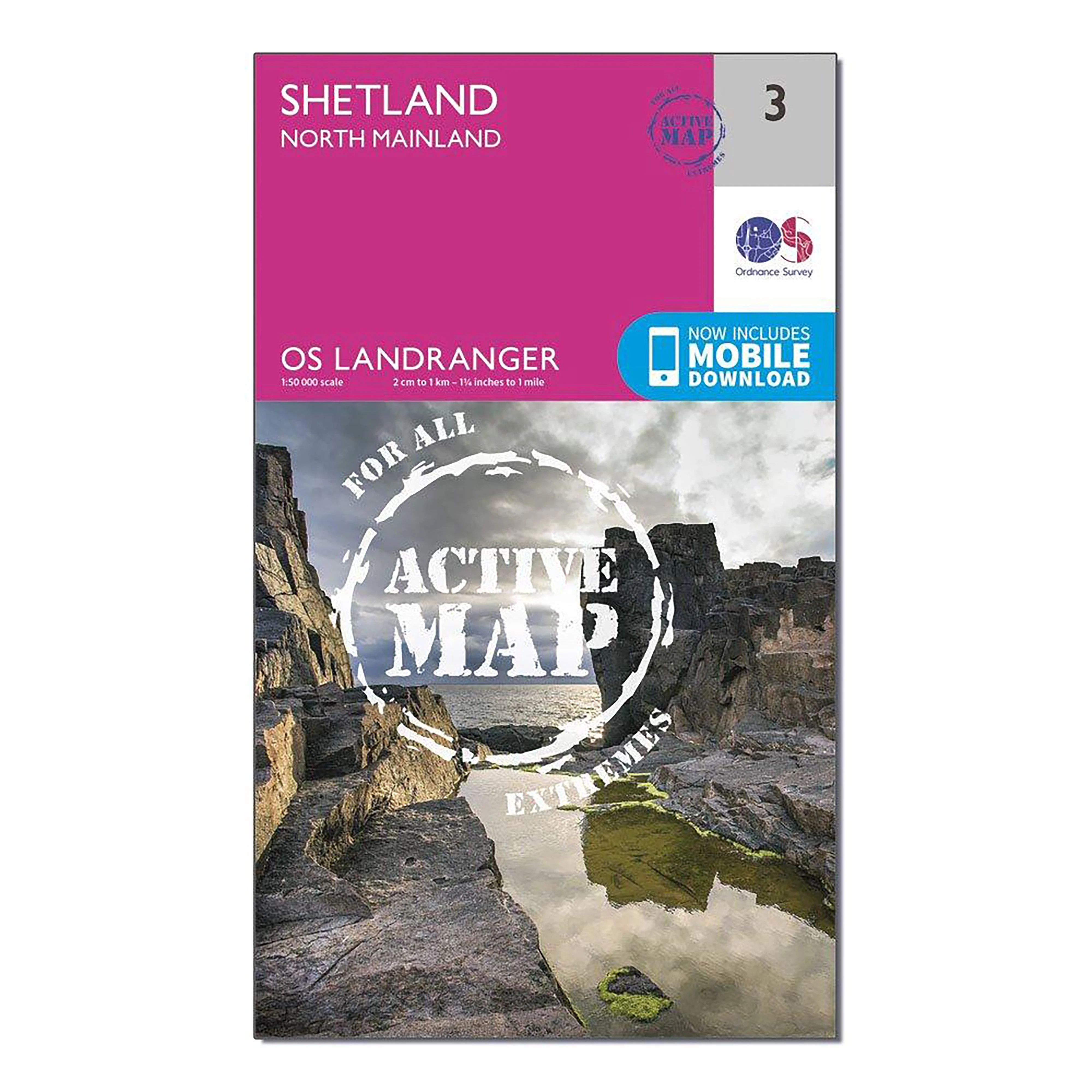 Landranger Active 3 Shetland  Sullom Voe & Whalsay Map With Digital Version - Image 4