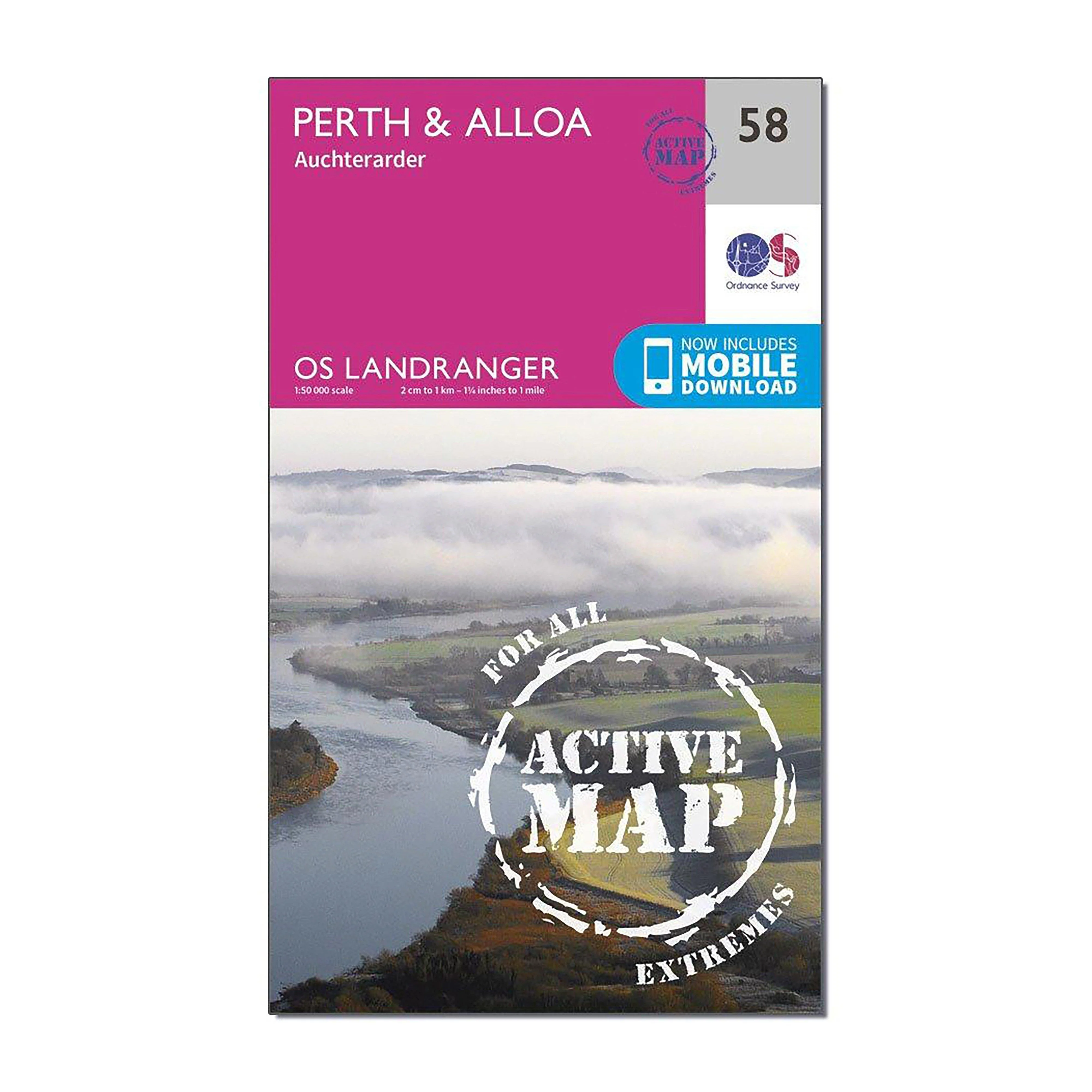 Landranger Active 58 Perth & Alloa, Auchterarder Map With Digital Version - Image 4