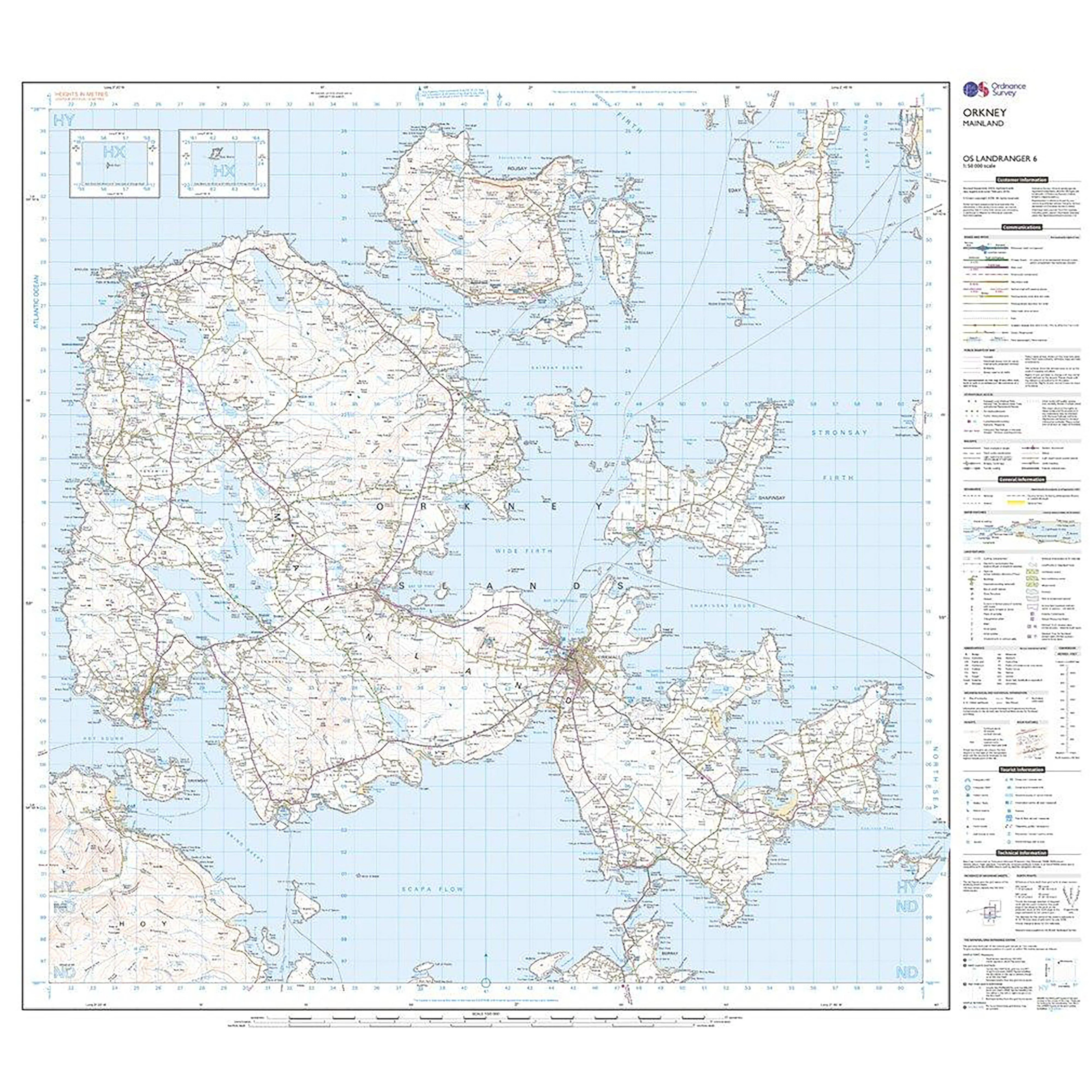 Landranger Active 6 Orkney  Mainland Map With Digital Version - Image 3