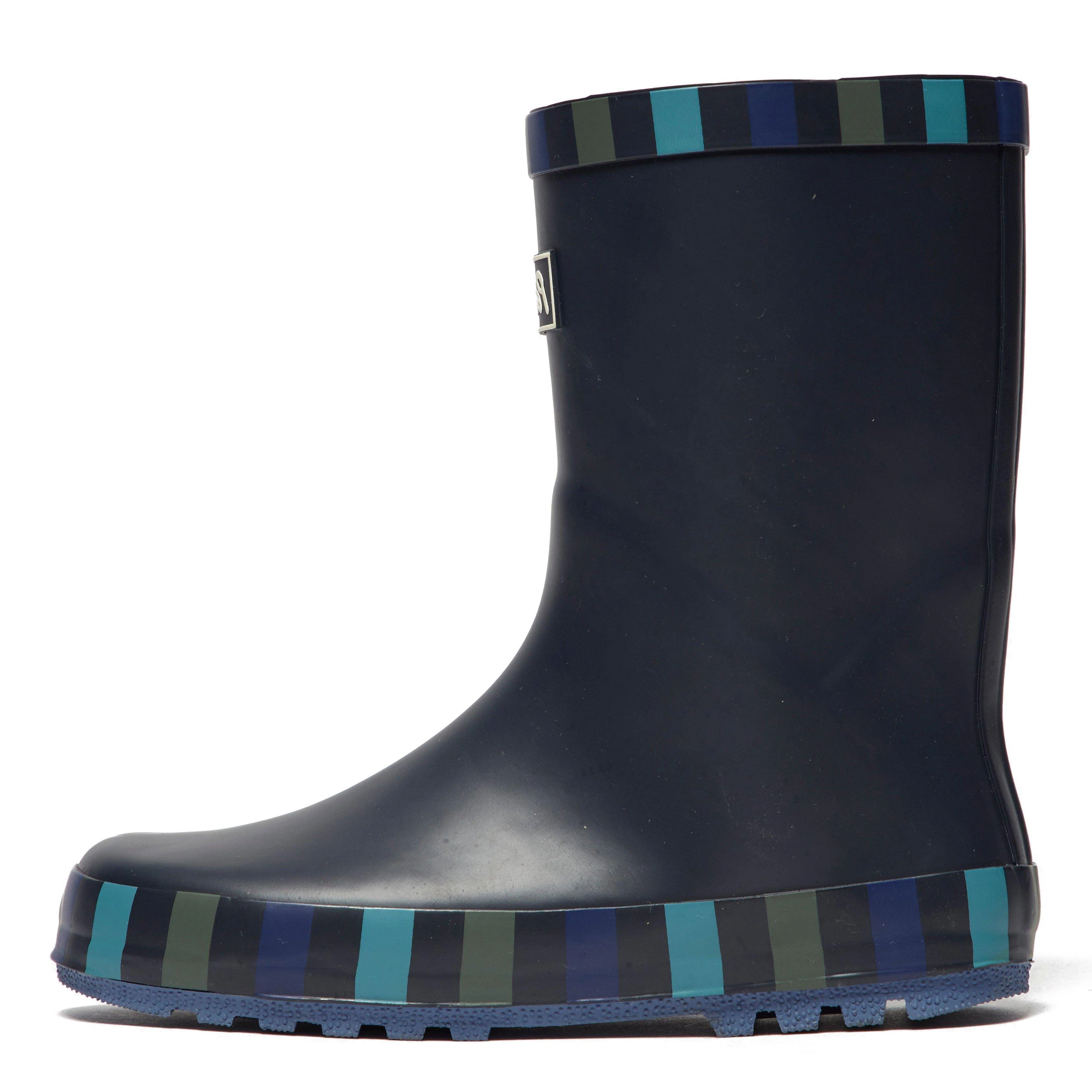 Boys' Striped Trim Wellies - Image 7