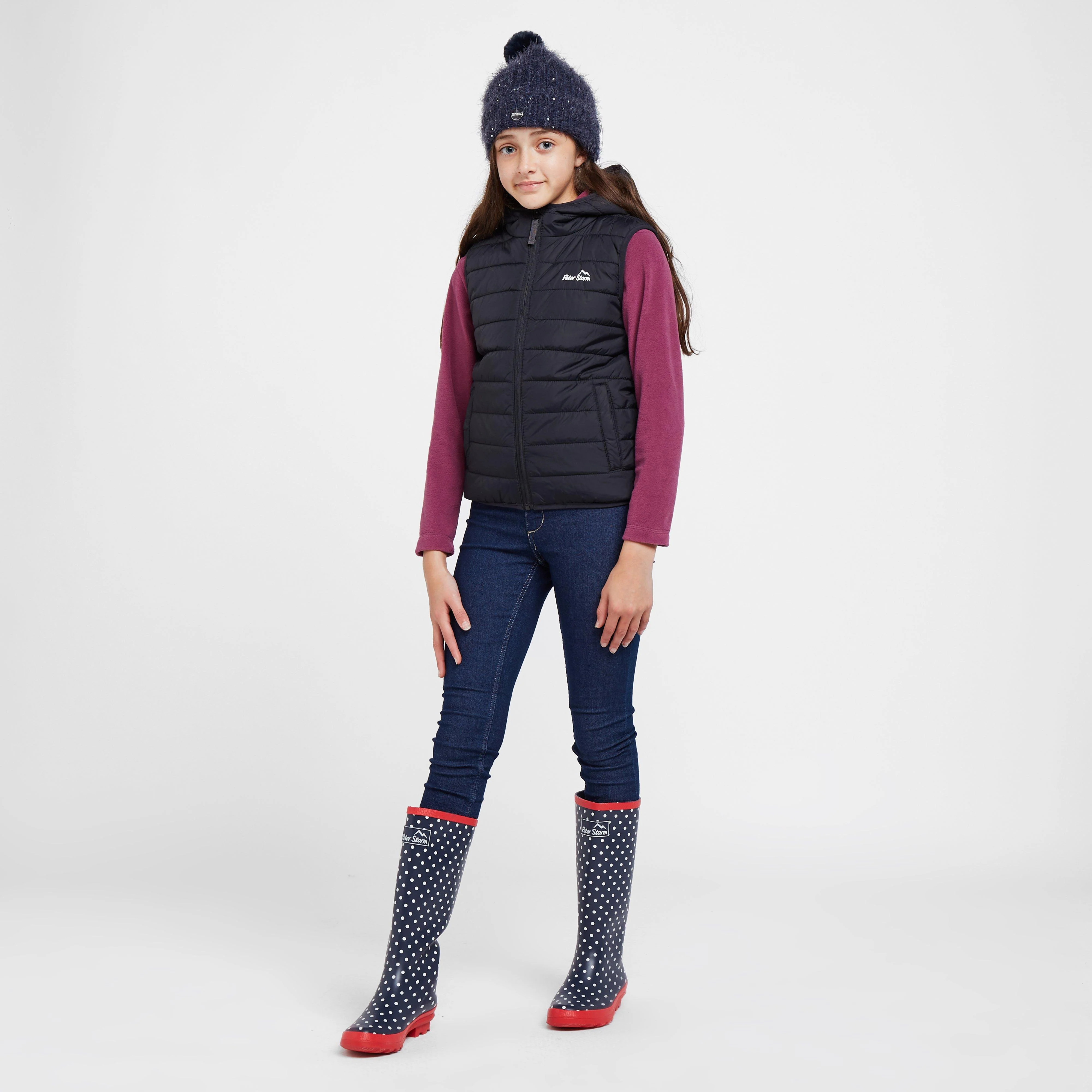 Kids Blisco II Insulated Gilet Black - Image 3