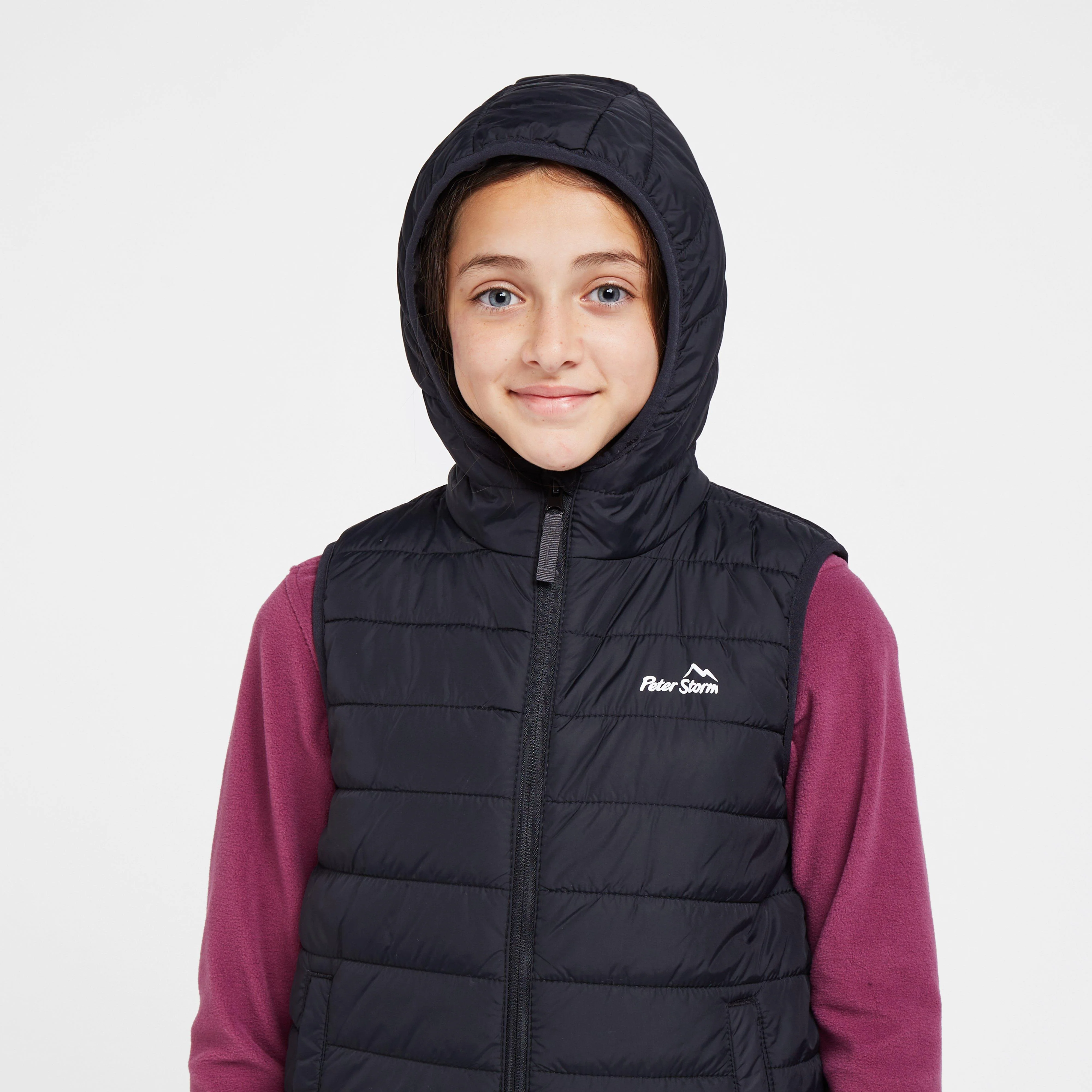 Kids Blisco II Insulated Gilet Black - Image 4