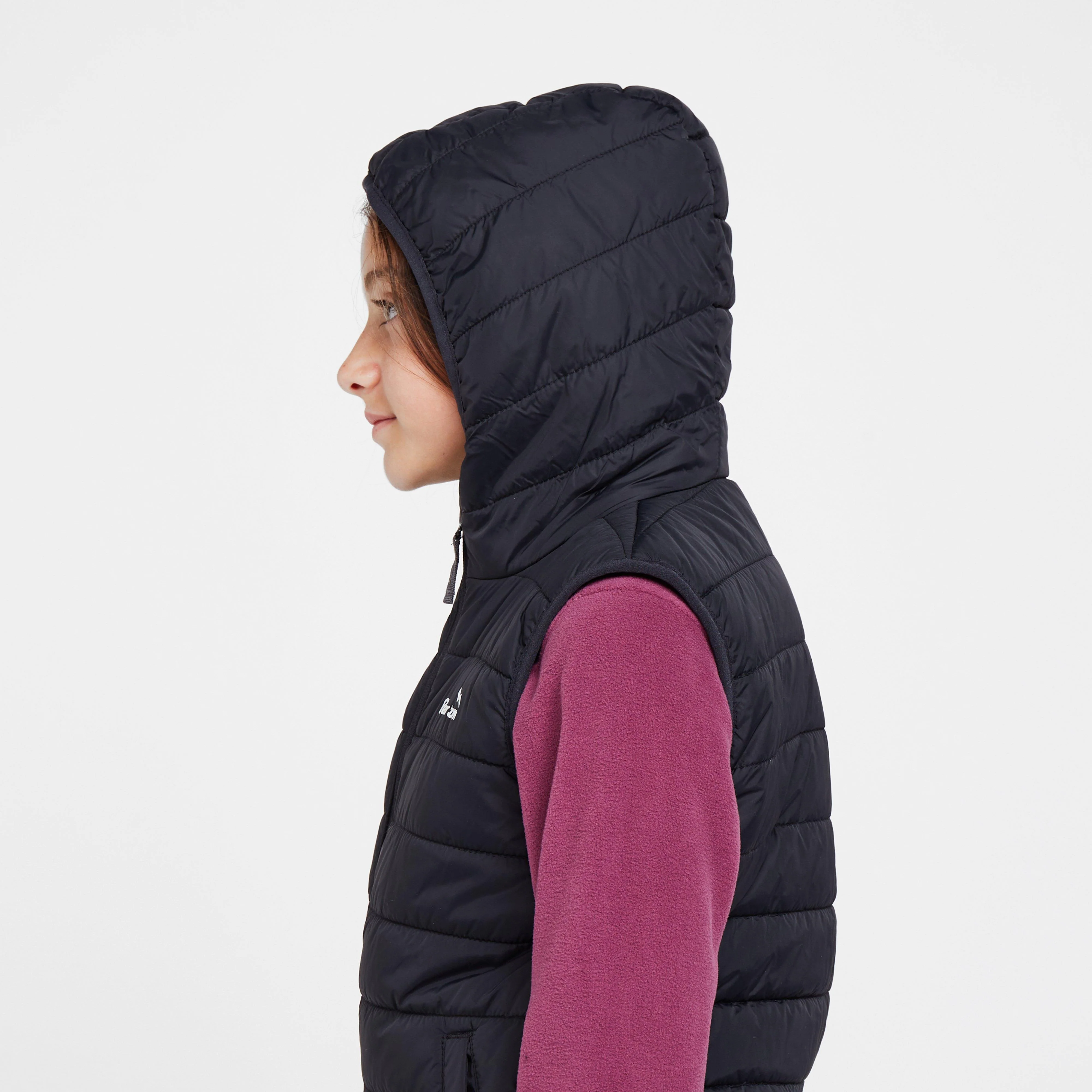 Kids Blisco II Insulated Gilet Black - Image 5