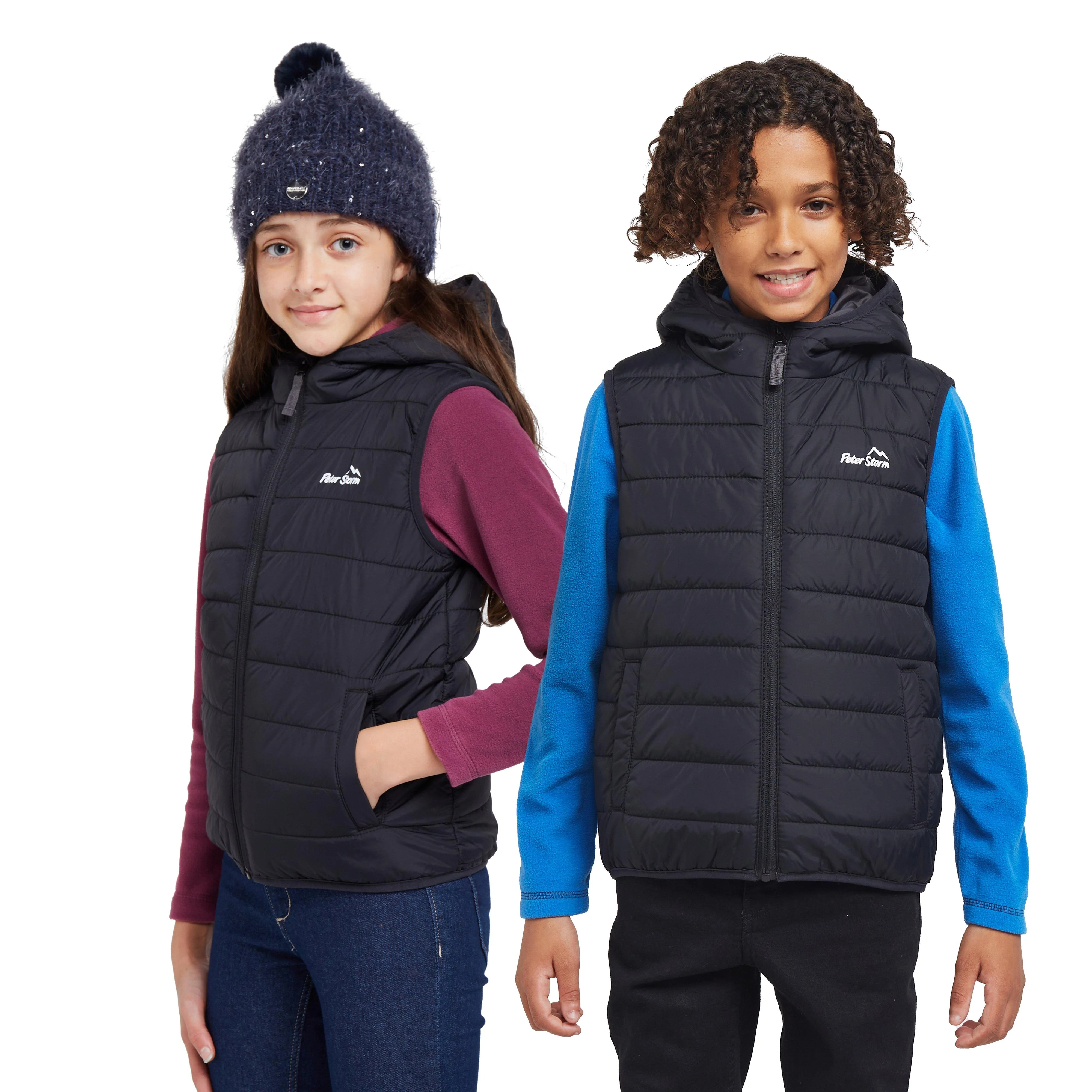 Kids Blisco II Insulated Gilet Black - Image 9