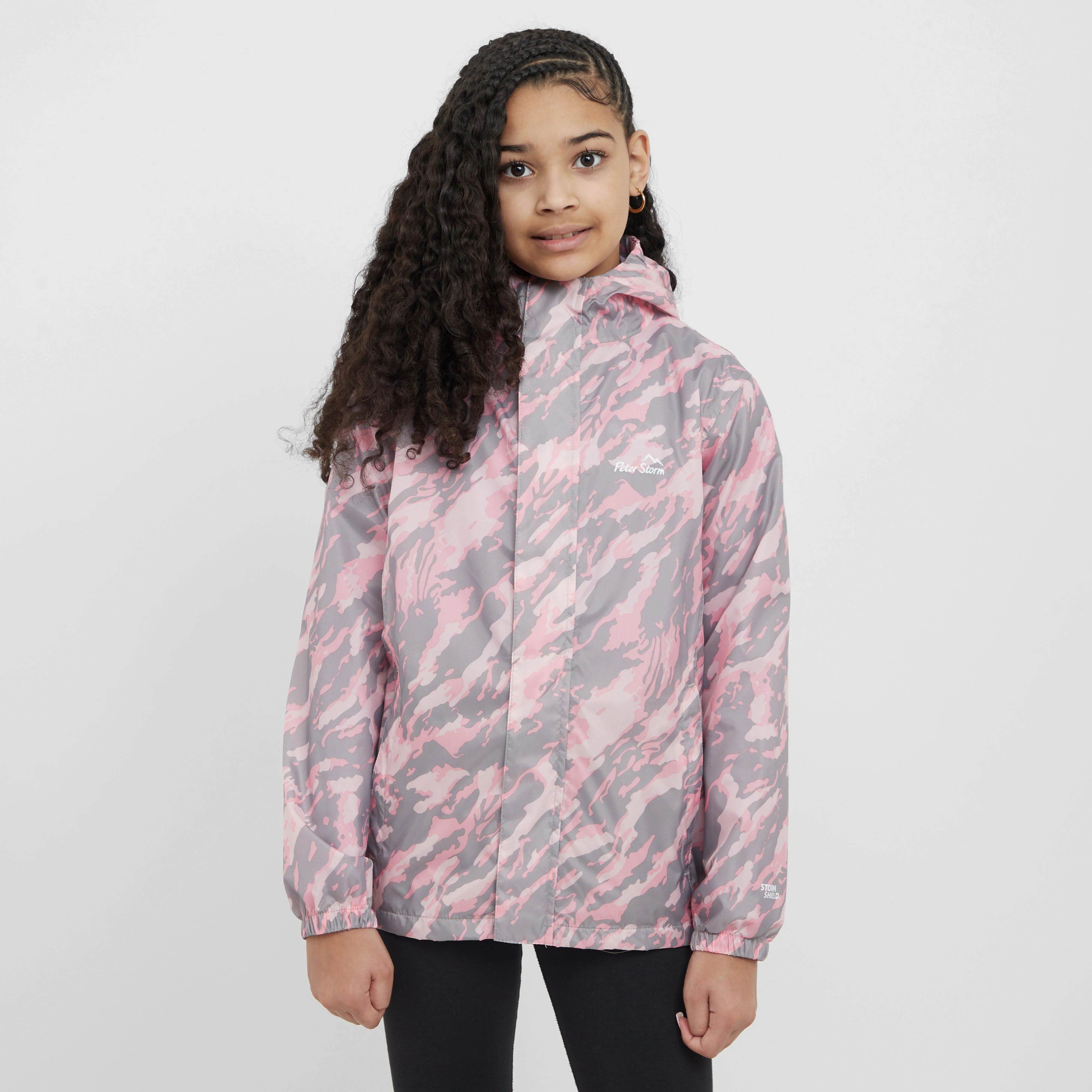 Kids’ Camo Packable Jacket