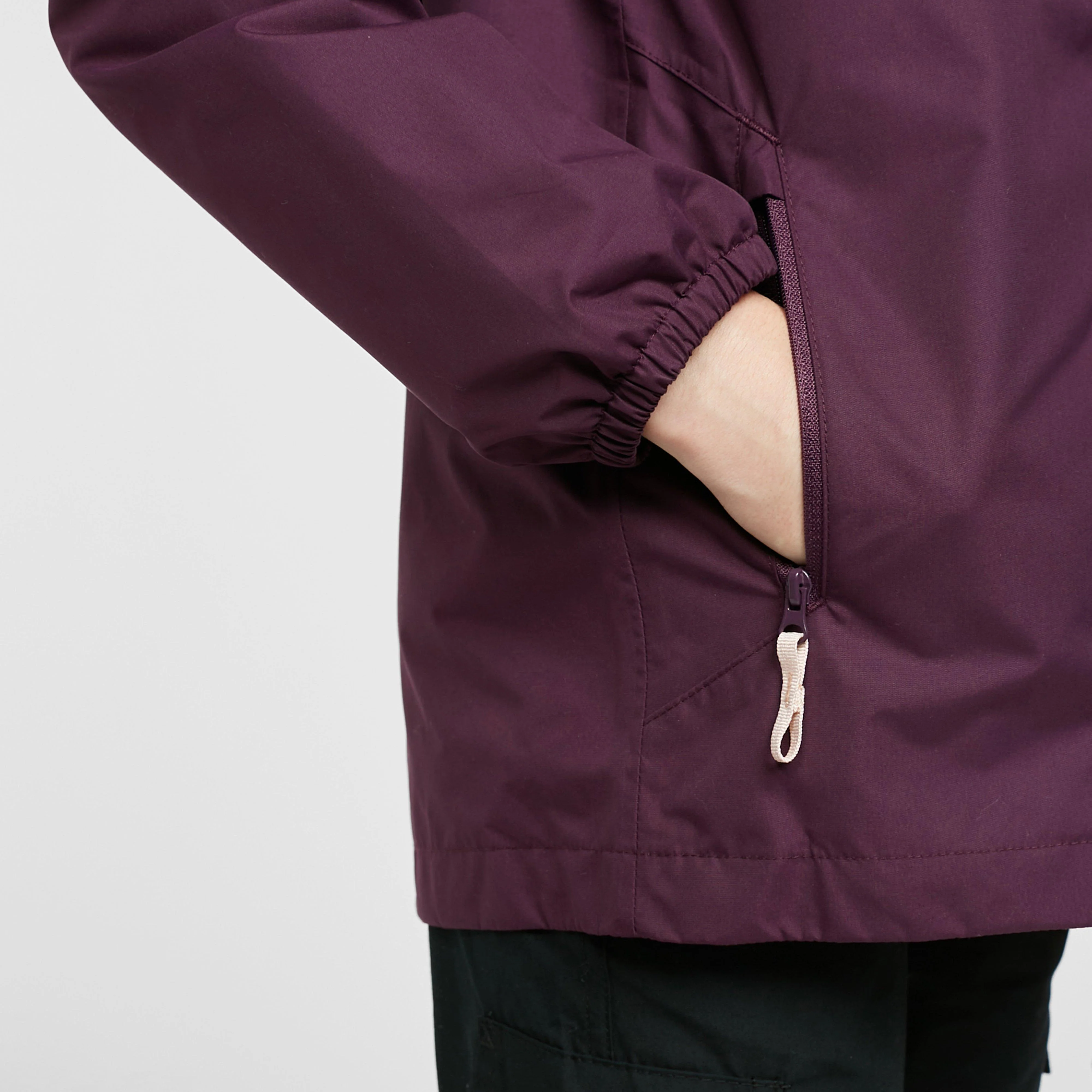 Kids Everyday Waterproof Jacket Purple - Image 5