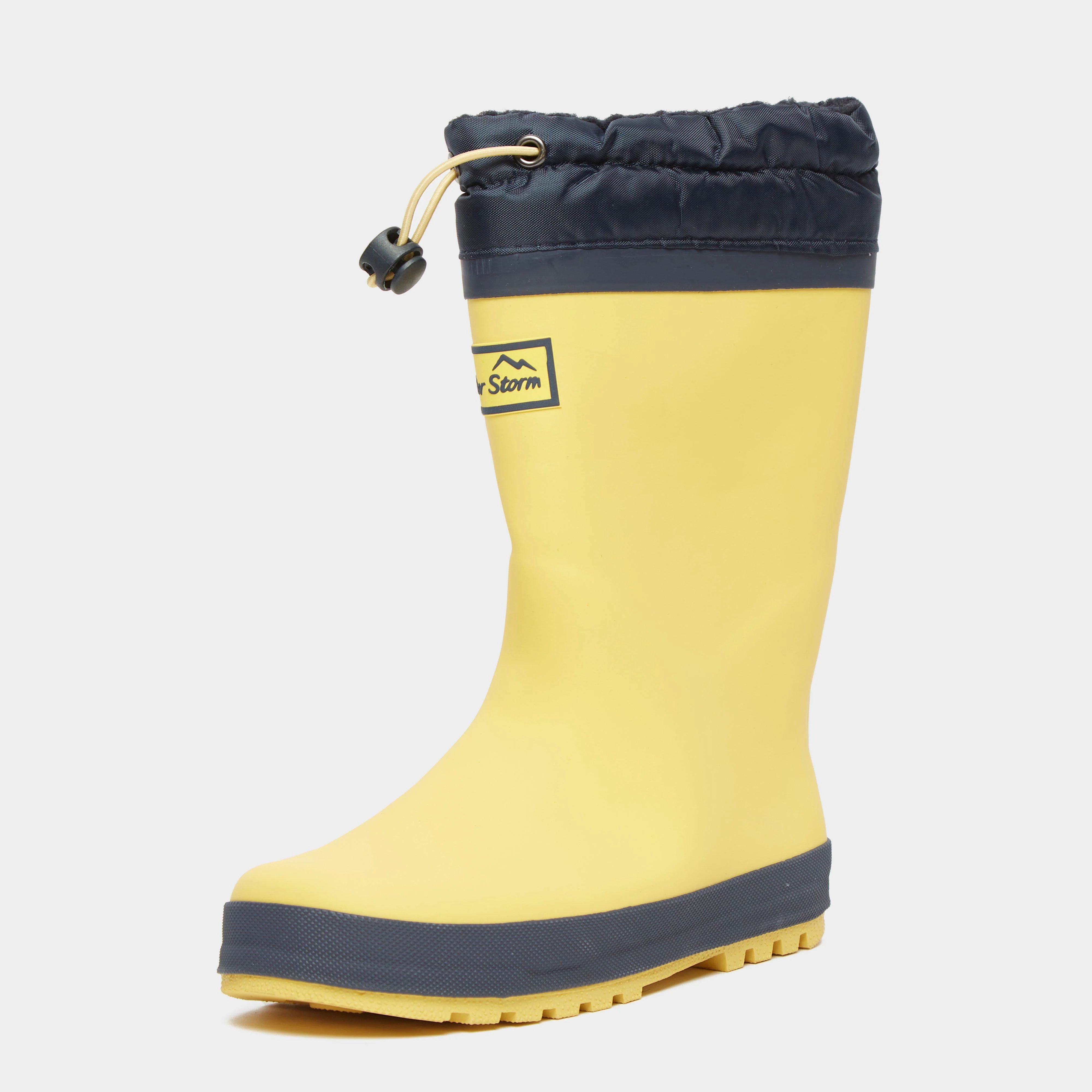 Kids' Fleece Cuff Wellies - Image 3