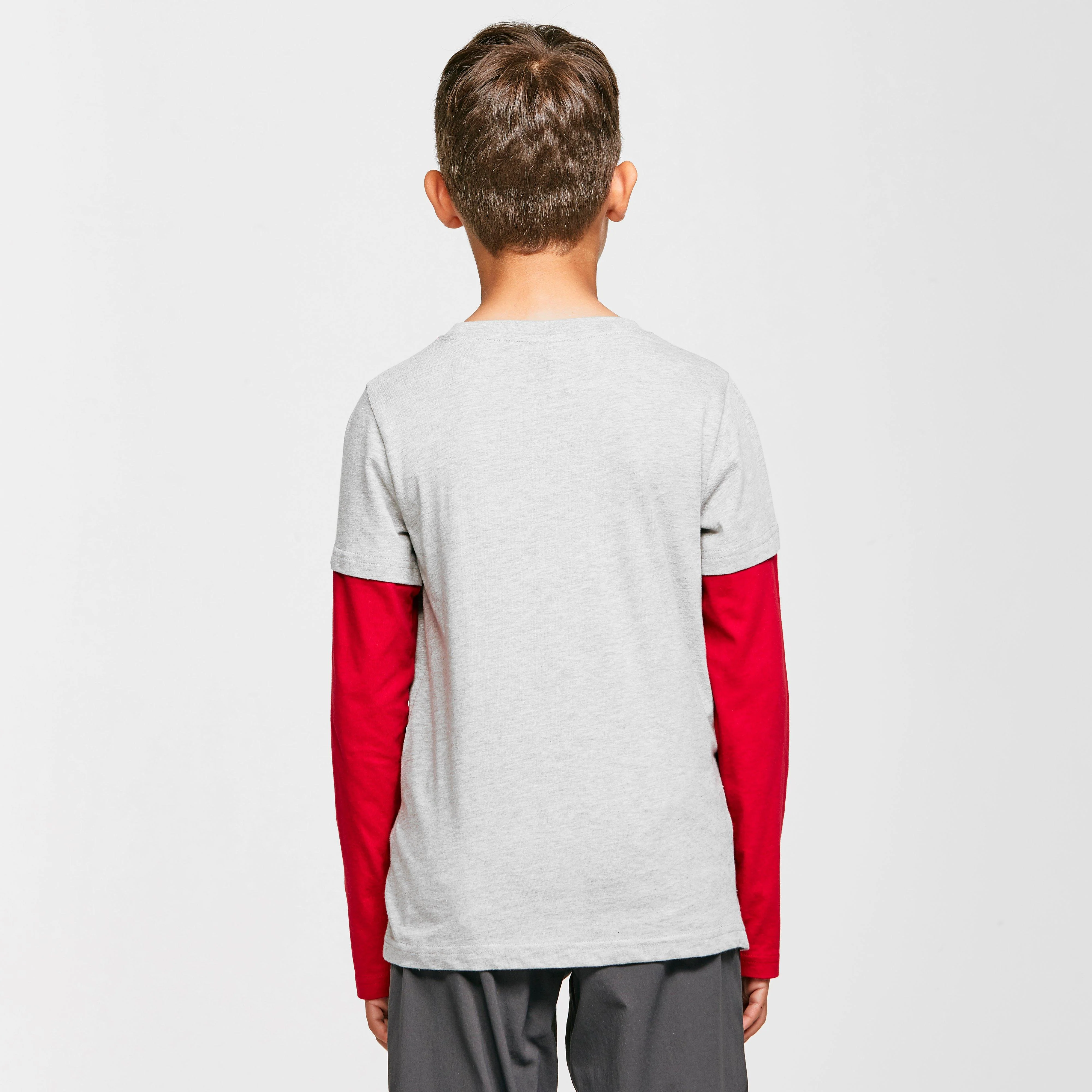 Kids’ Long Sleeve Layered T-Shirt - Image 2
