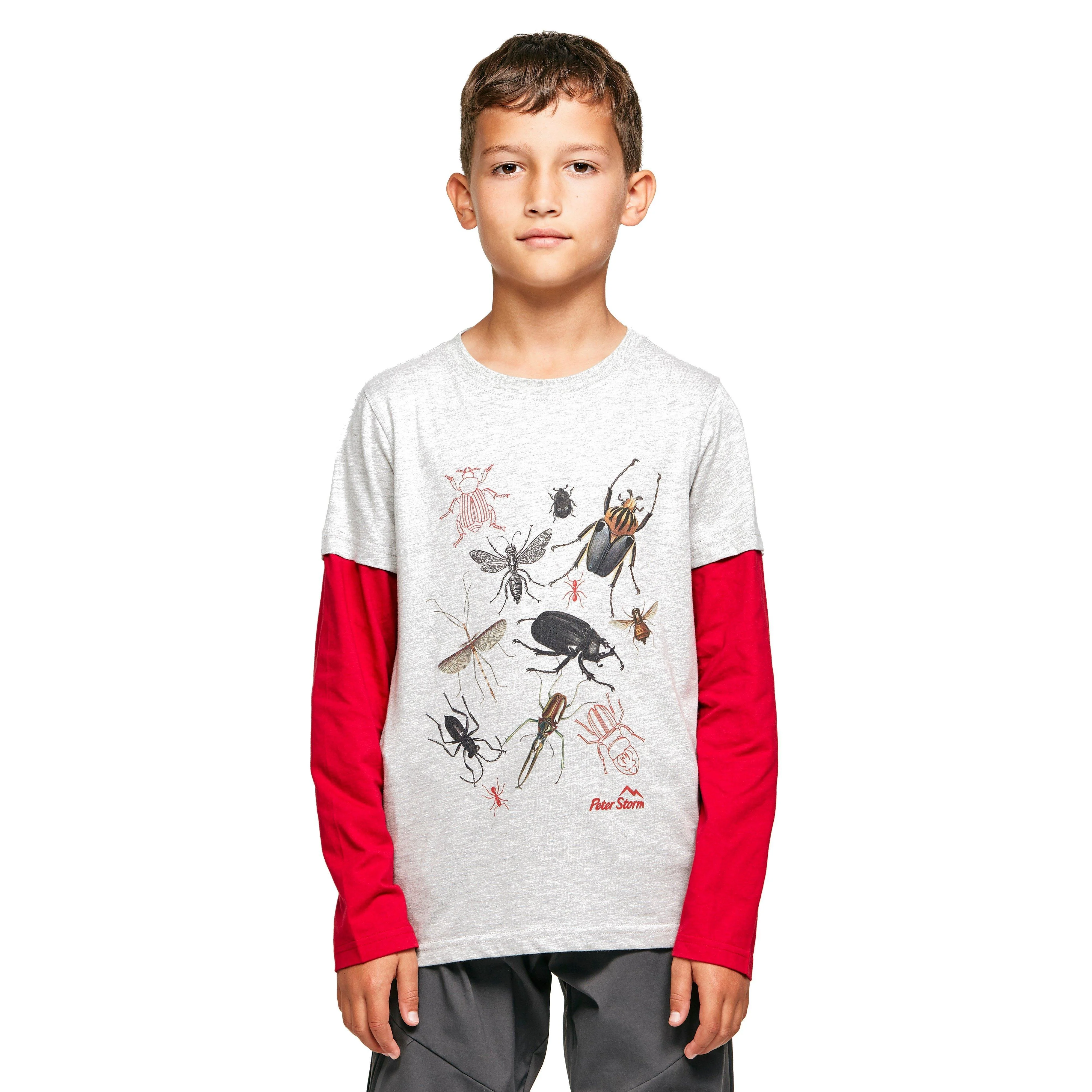 Kids’ Long Sleeve Layered T-Shirt - Image 7