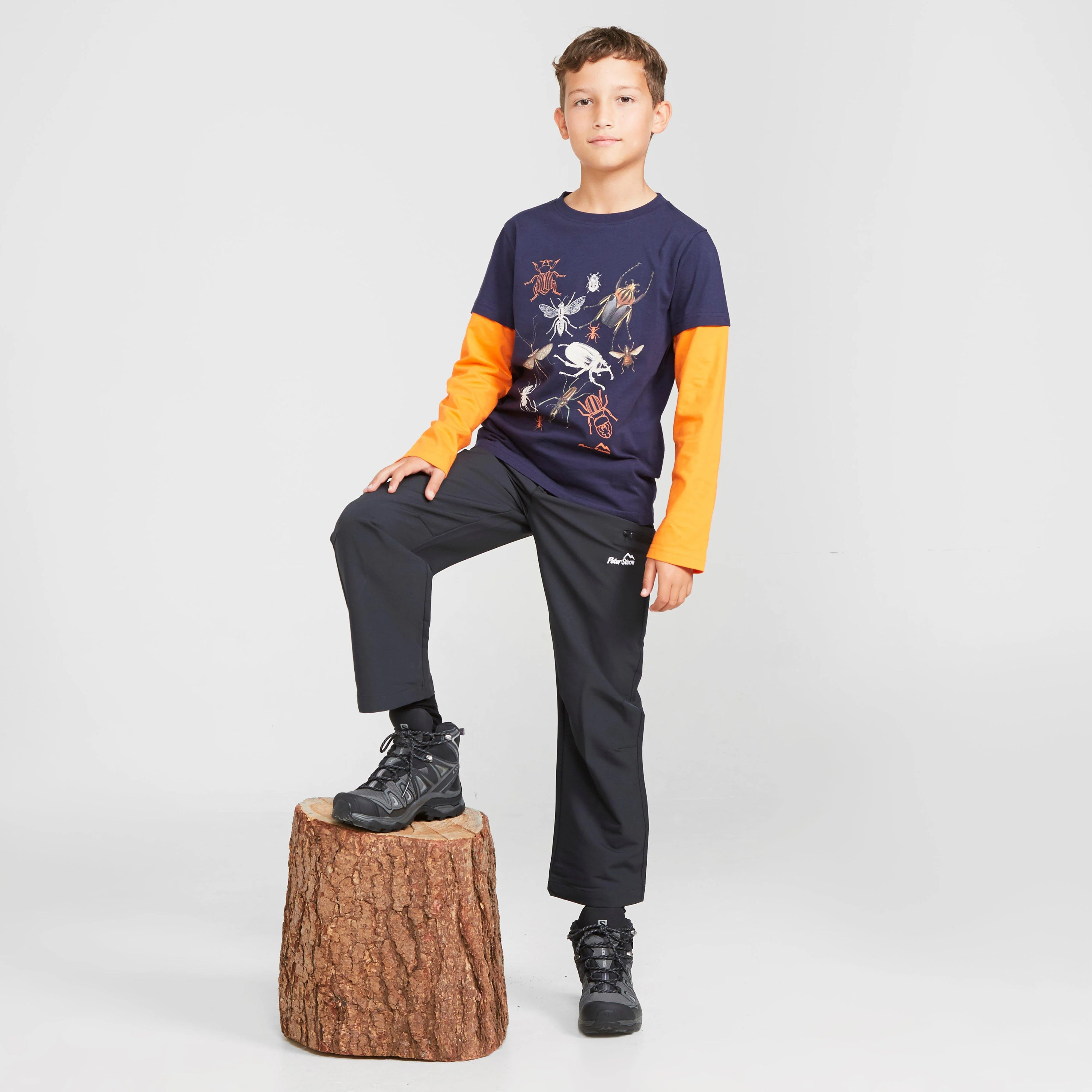 Kids’ Long Sleeve Layered T-Shirt - Image 5