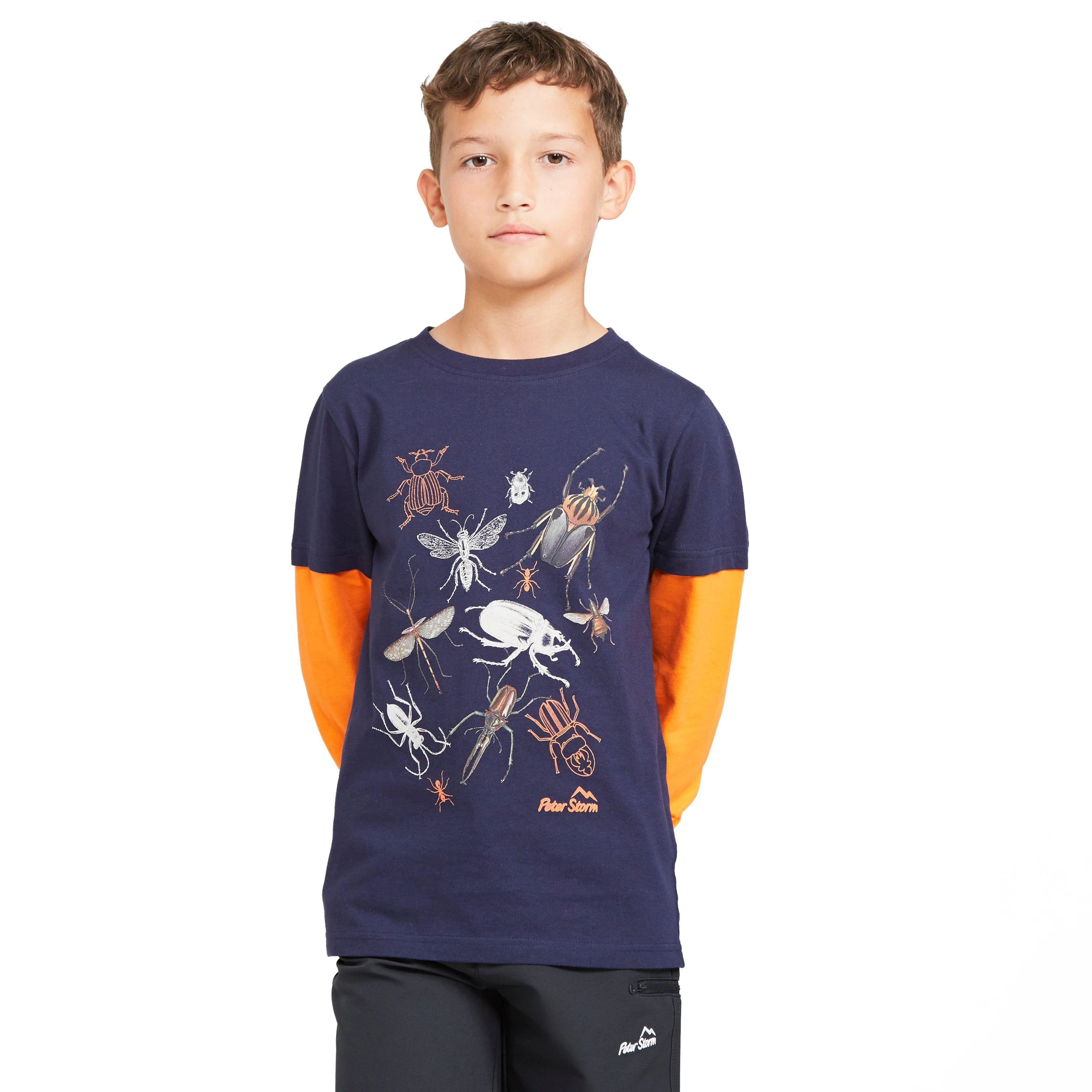Kids’ Long Sleeve Layered T-Shirt - Image 8