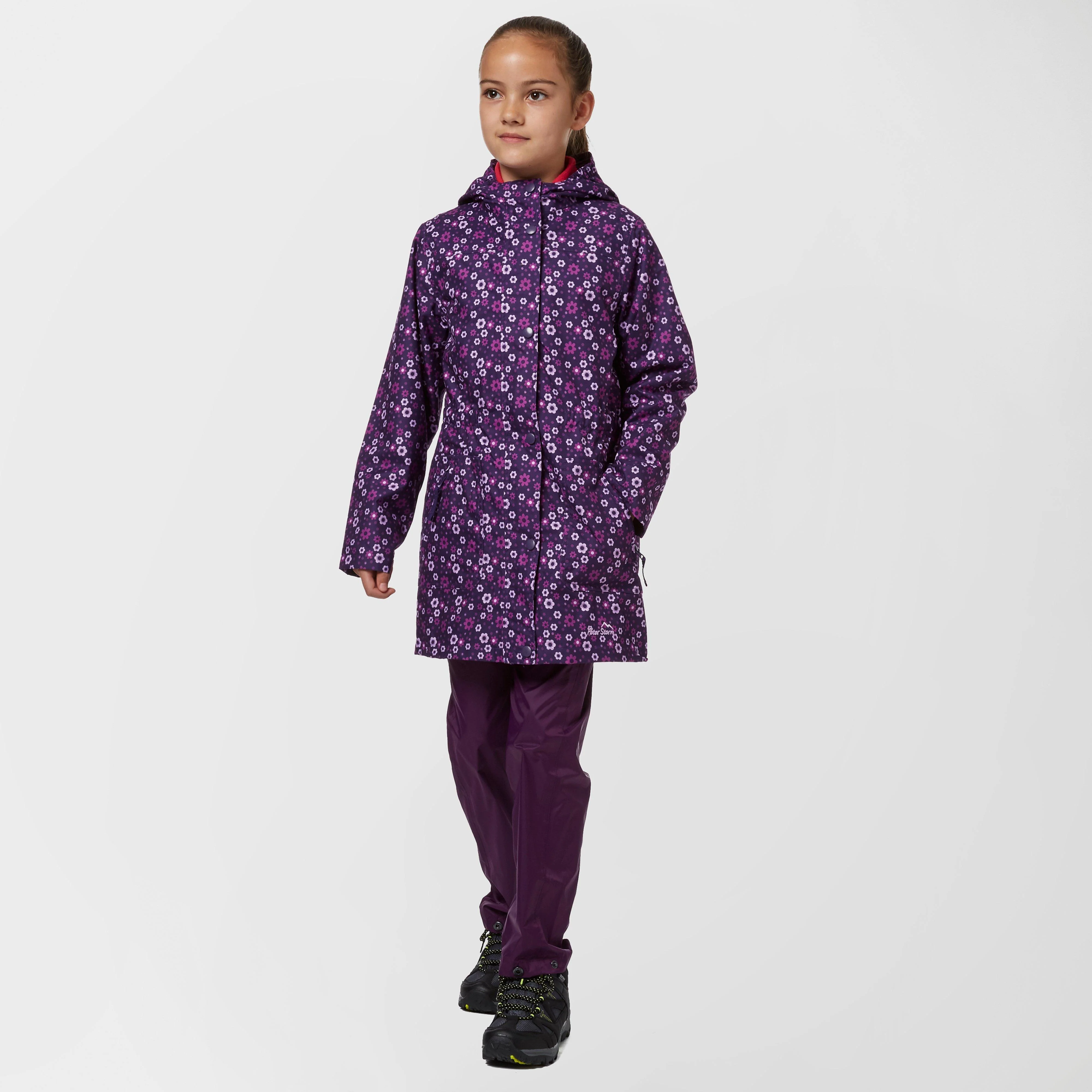 Kids' Waterproof Patterned Jacket - Image 3