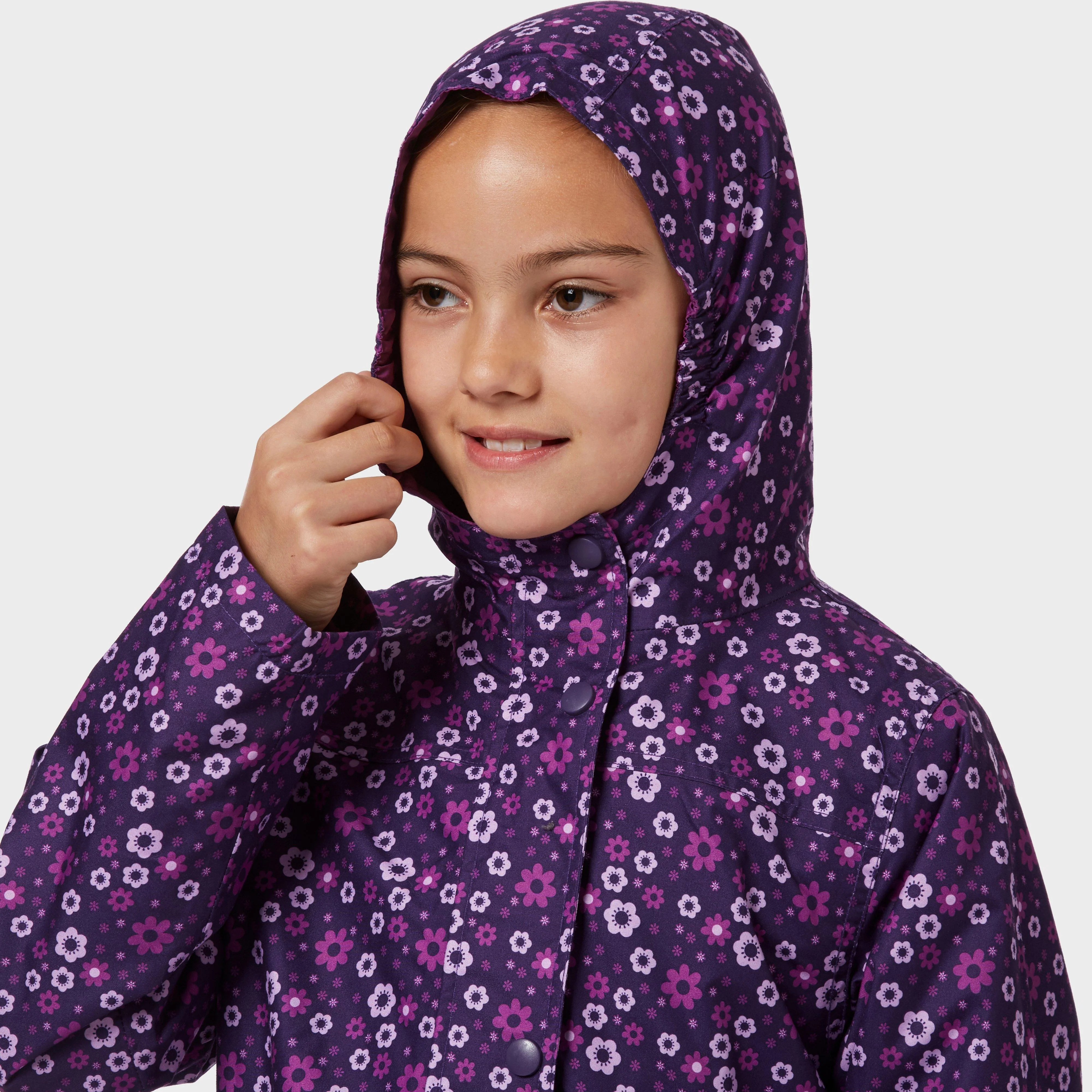 Kids' Waterproof Patterned Jacket - Image 6