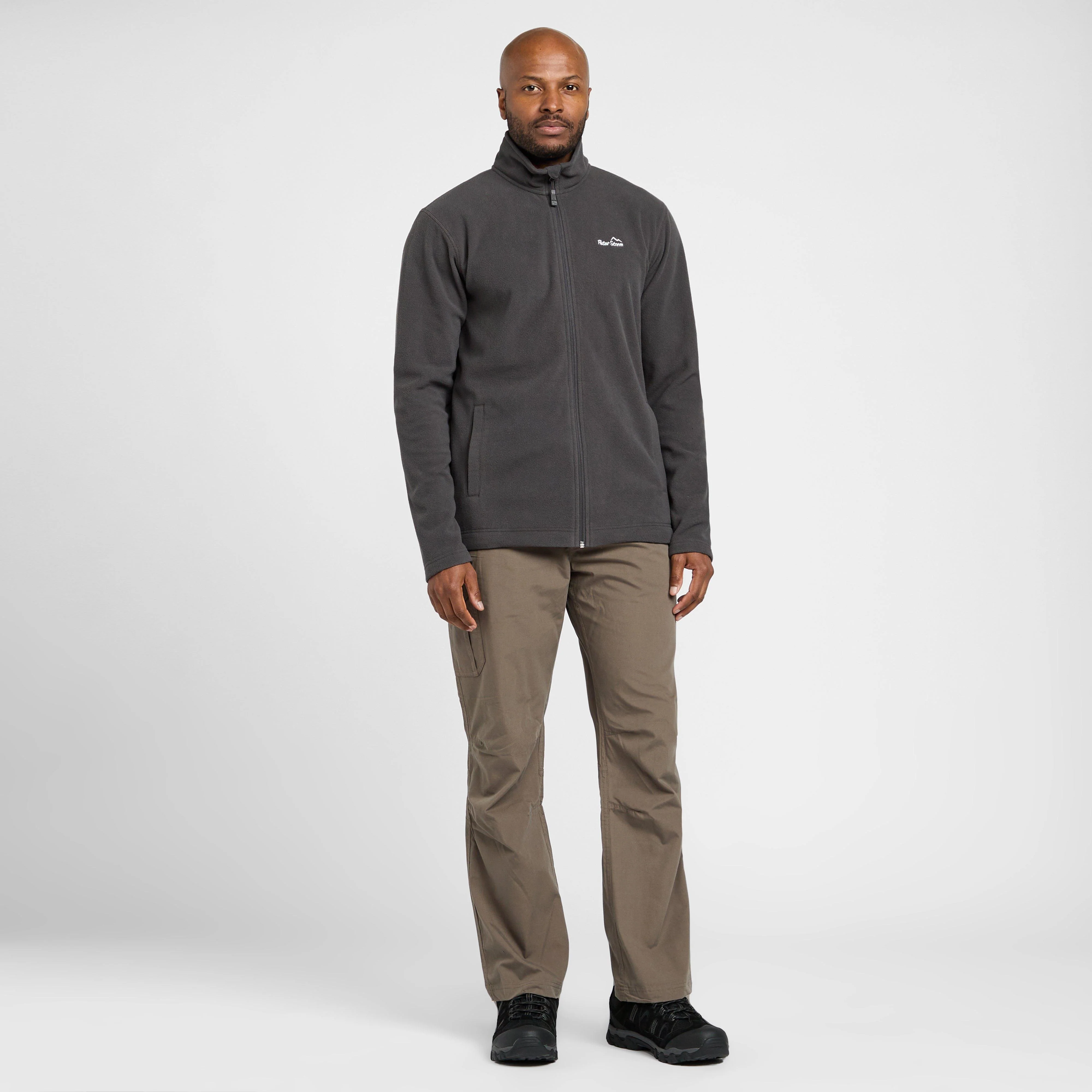 Mens Bracken Full Zip Fleece Grey - Image 10