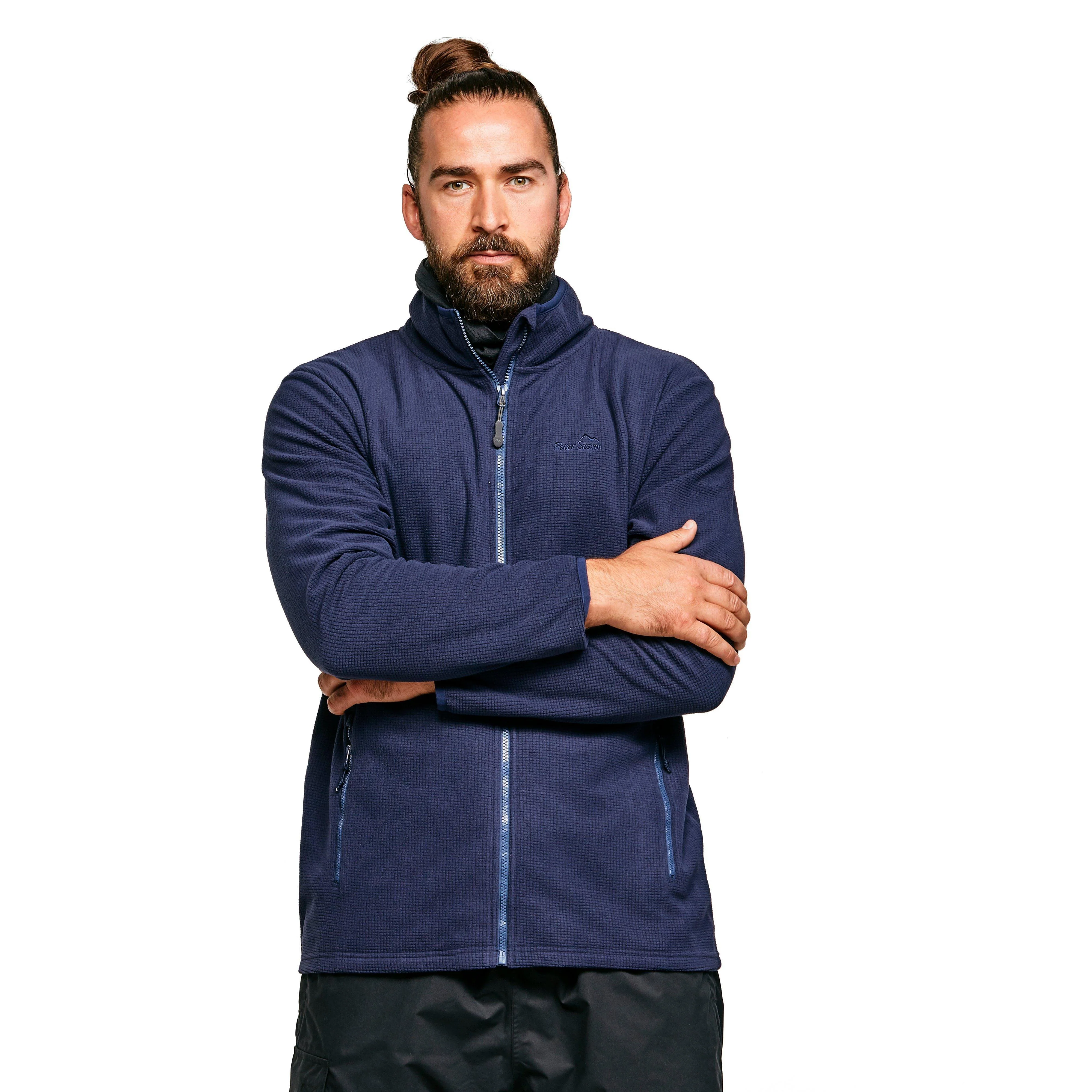 Men's Full-Zip Grid Fleece - Image 9