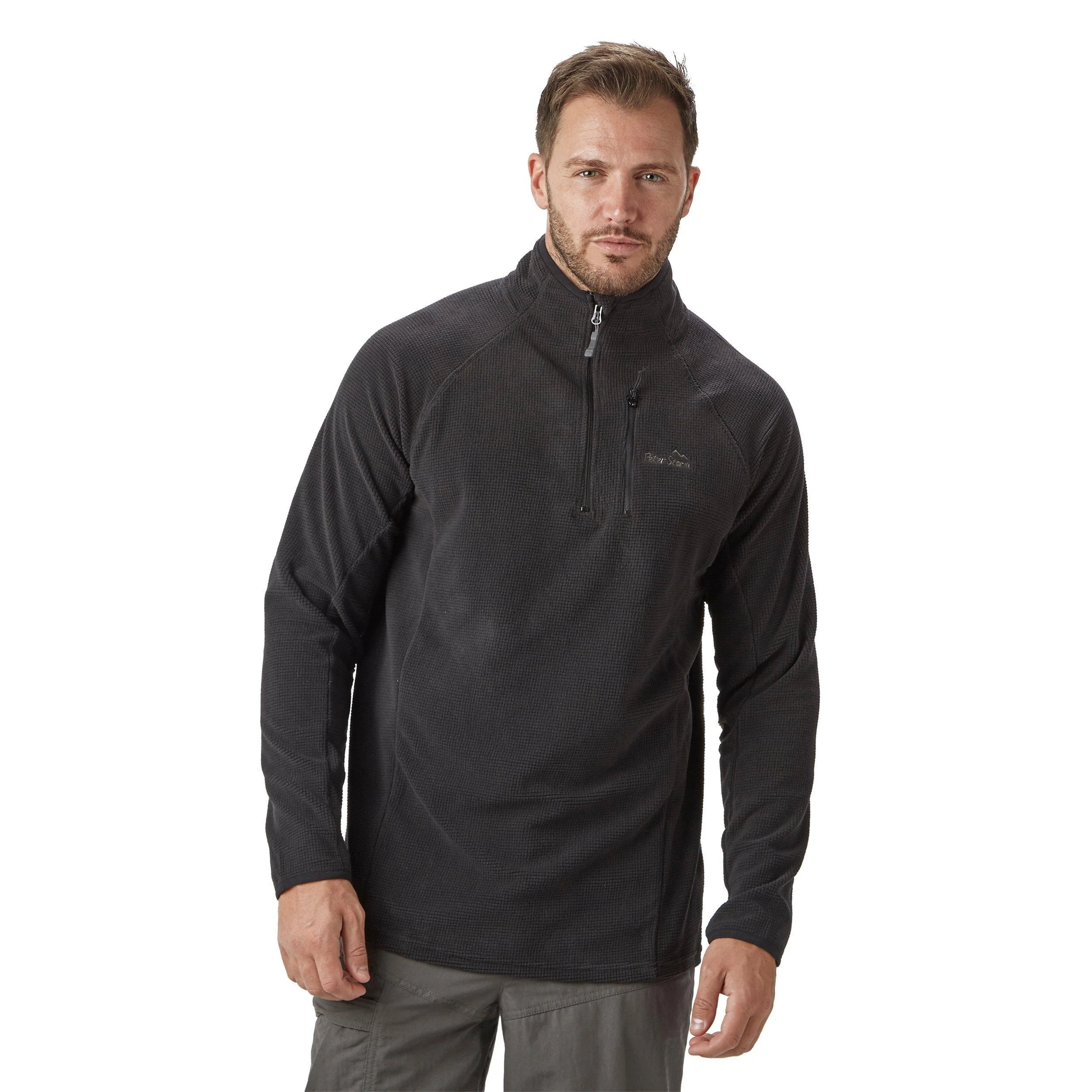 Men's Grid Half Zip Fleece - Image 7