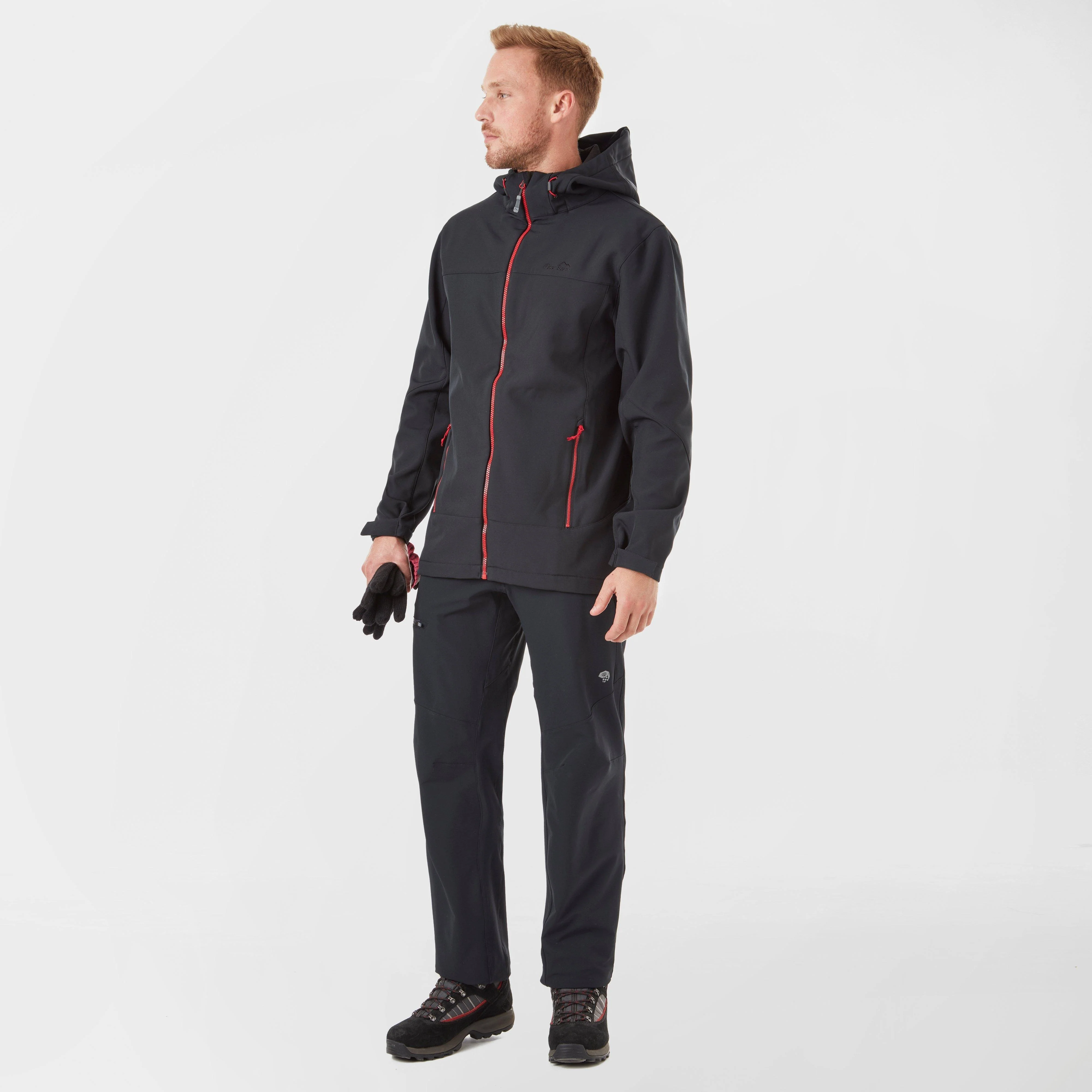 Men's Hooded Softshell Jacket - Image 3