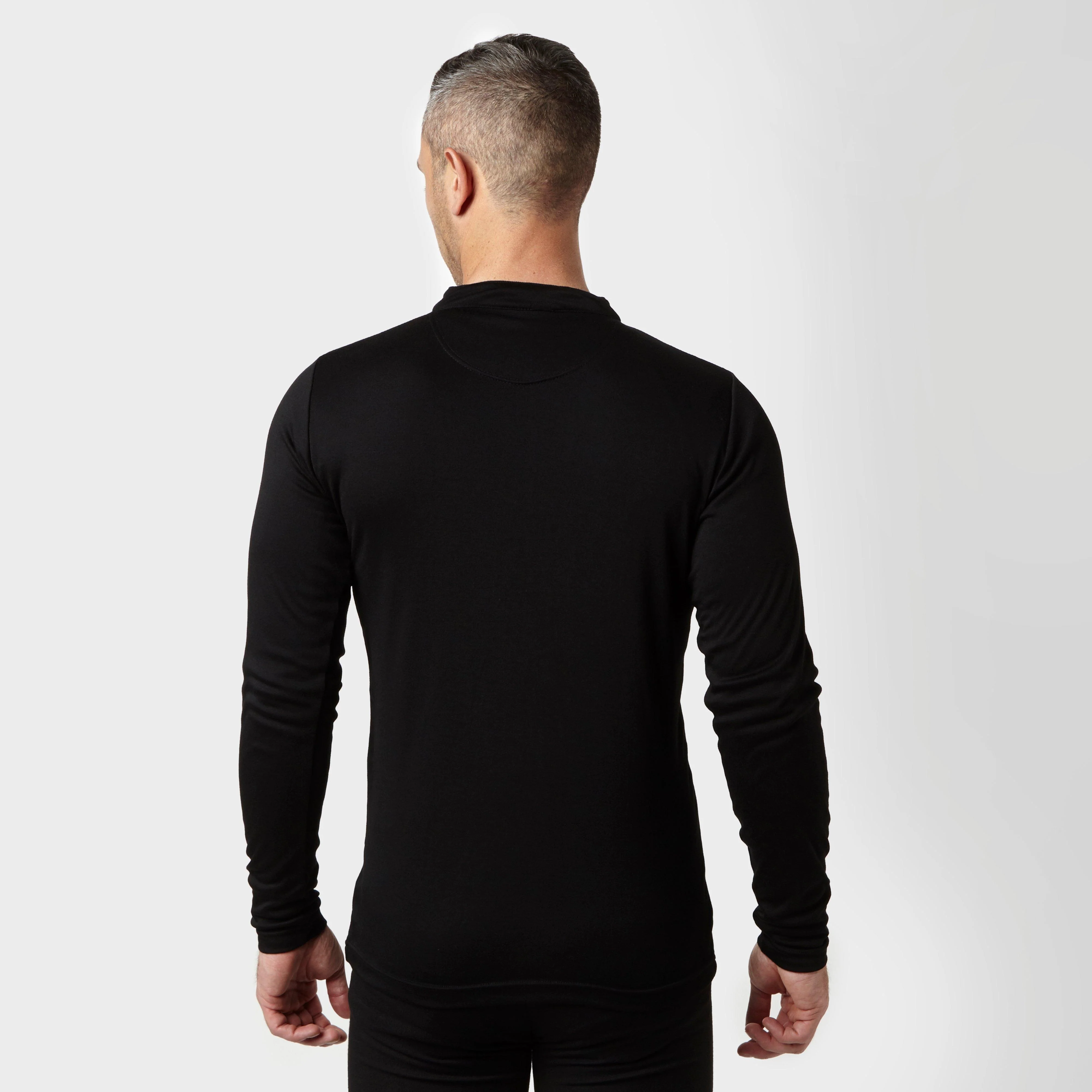 Men's Long Sleeve Zip Neck Thermal T-Shirt - Image 2