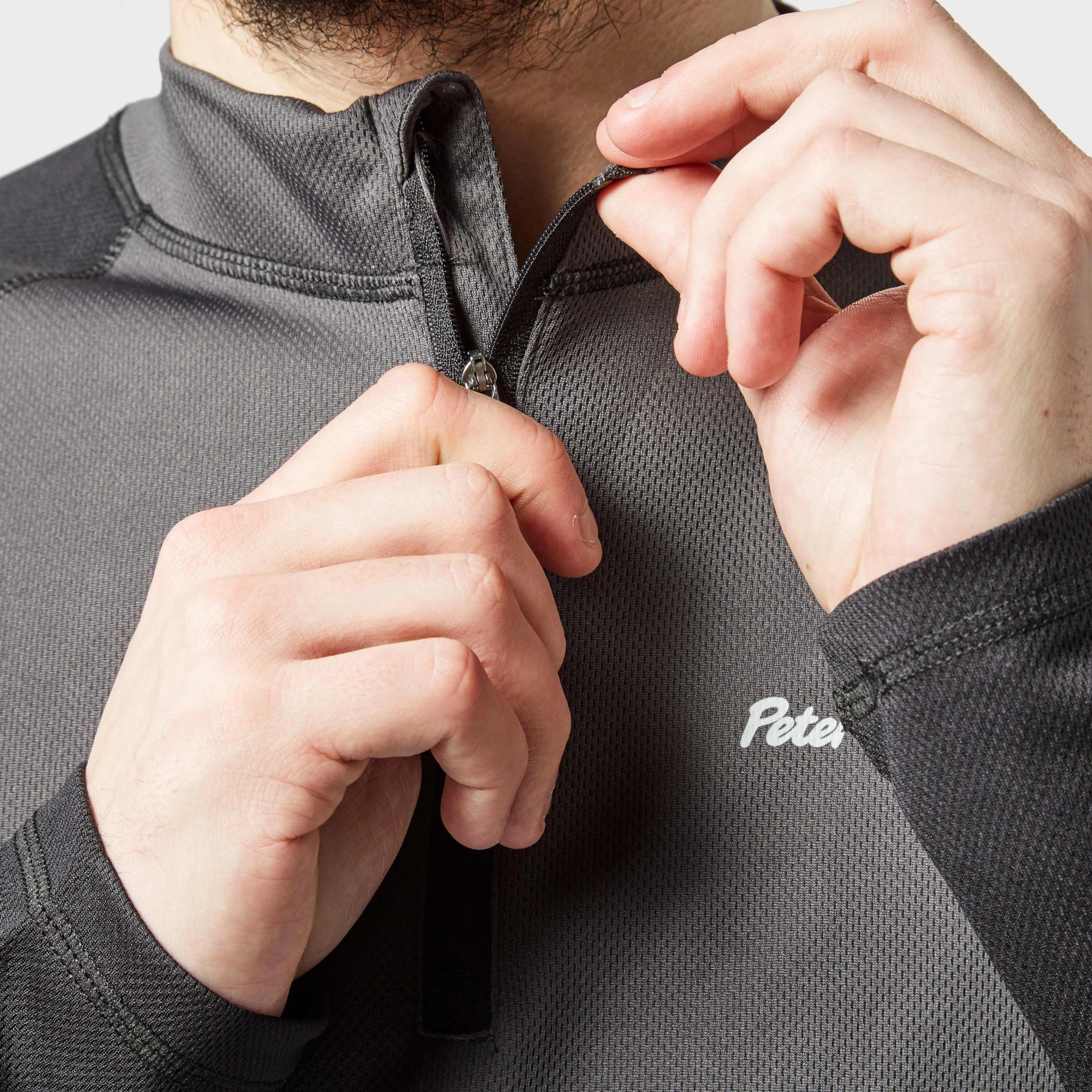 Men’s Long Sleeve Zip Tech Tee - Image 5