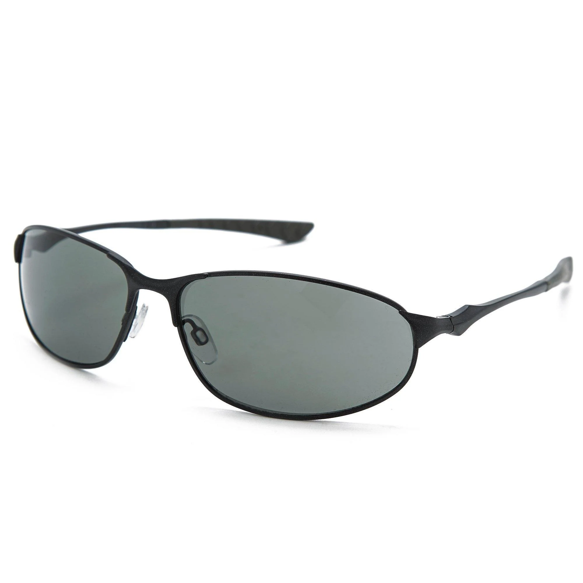 Men's Oval Metal Full Frame Sports Sunglasses - Image 4